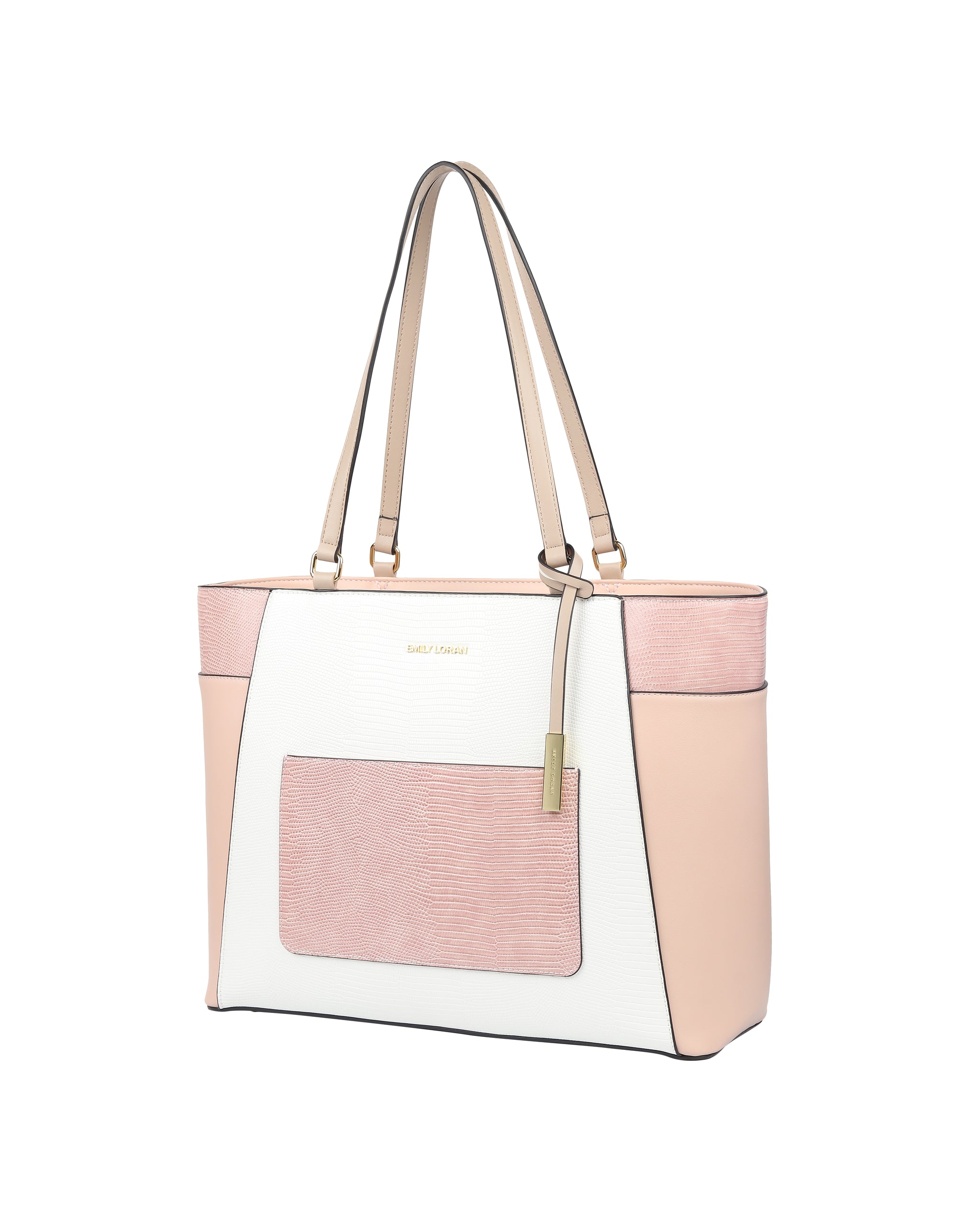 Nova Tote Bag -  White Floral