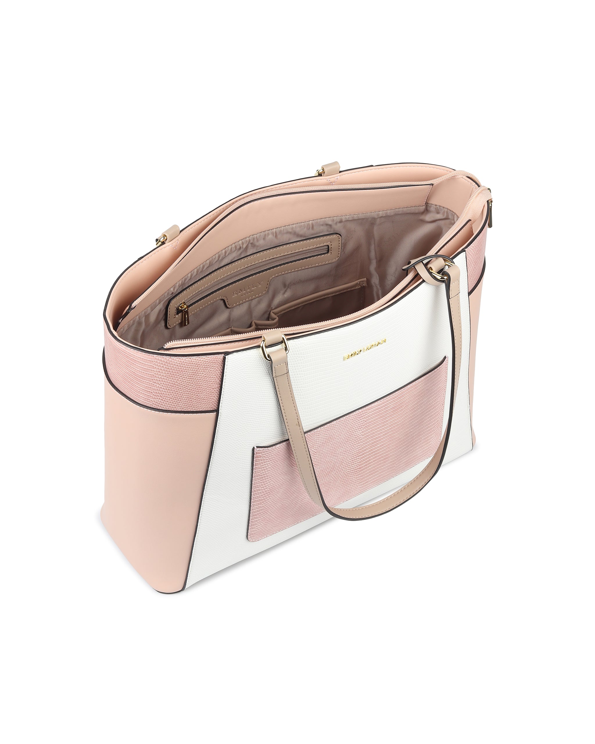 Nova Tote Bag -  White Floral