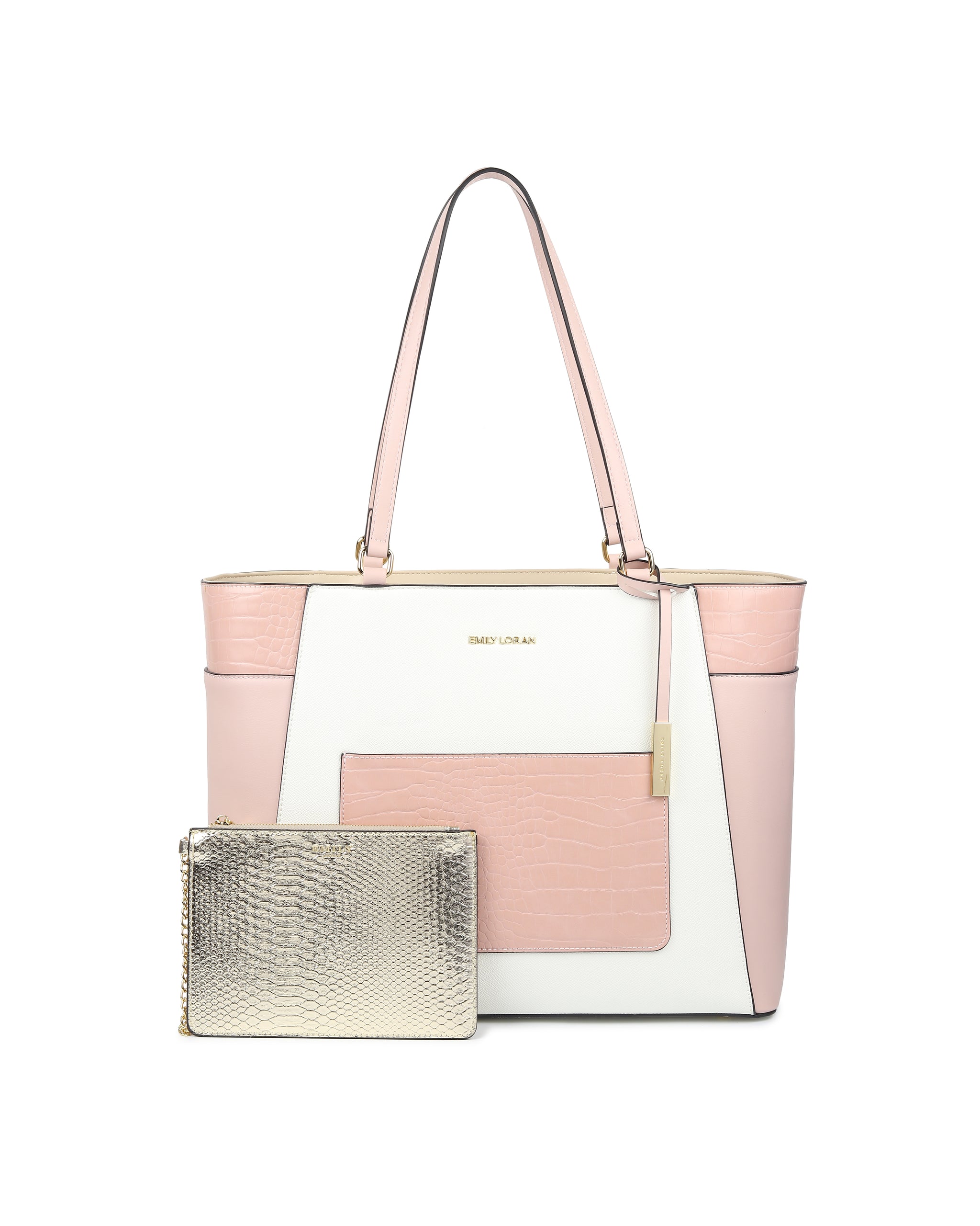 Nova Tote Bag -  Pink Gold