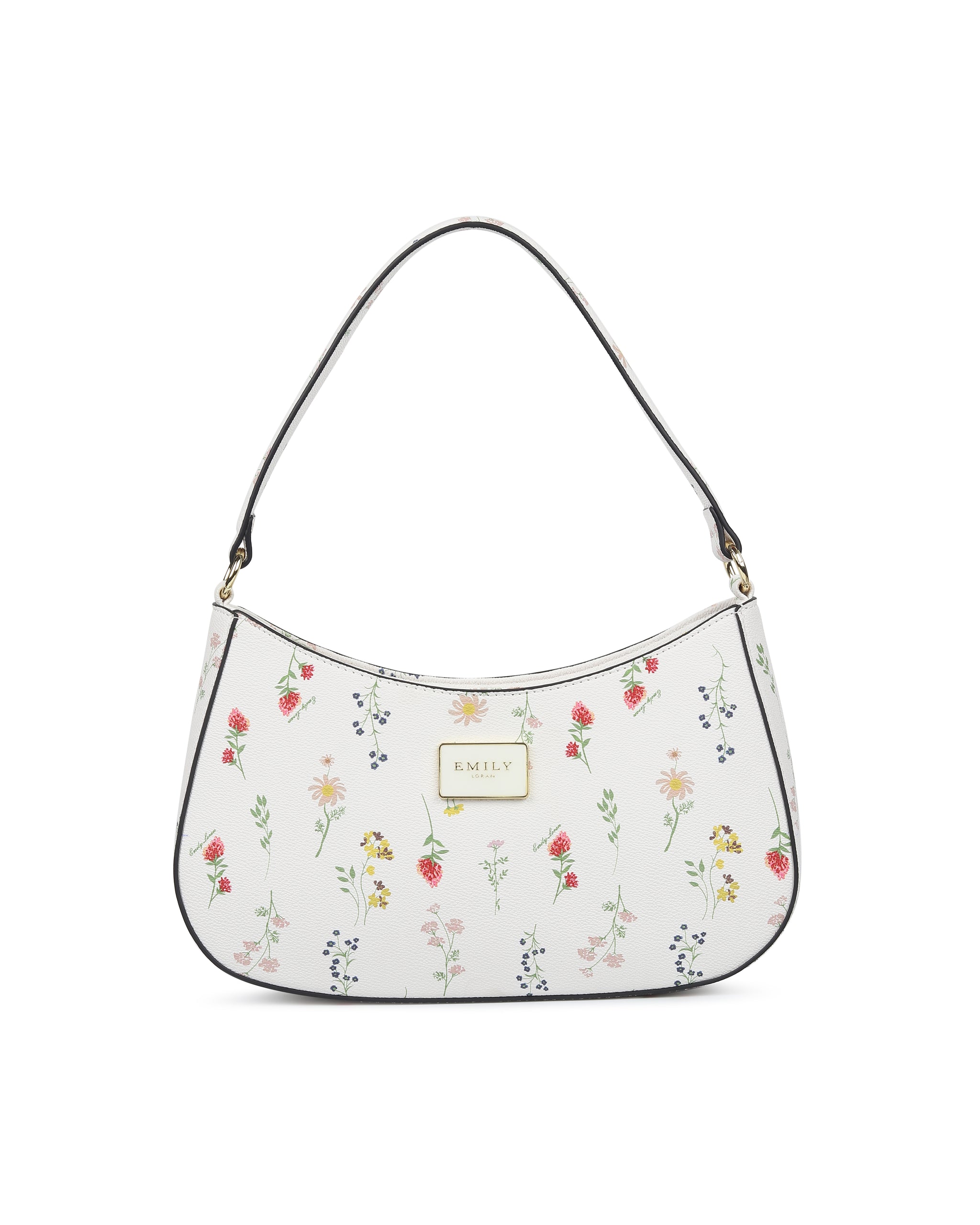 Opaline Duo Shoulder Bag- White Floral