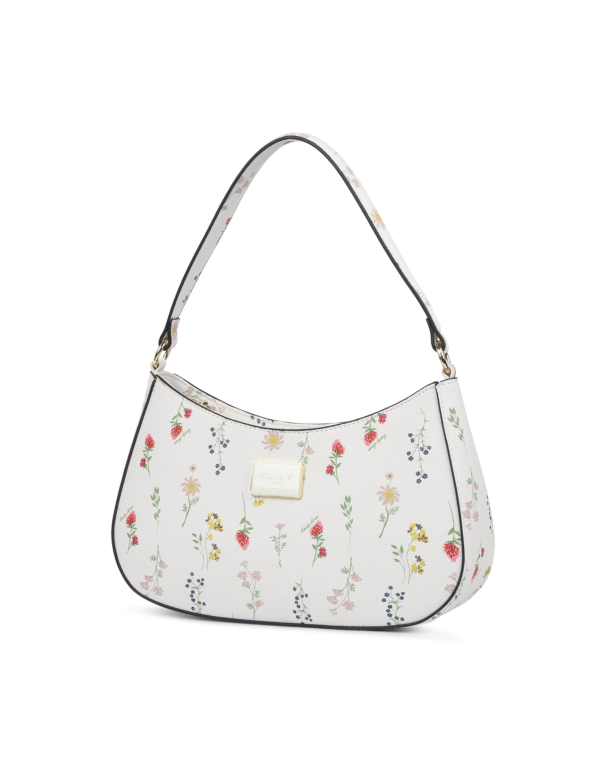 Opaline Duo Shoulder Bag- White Floral