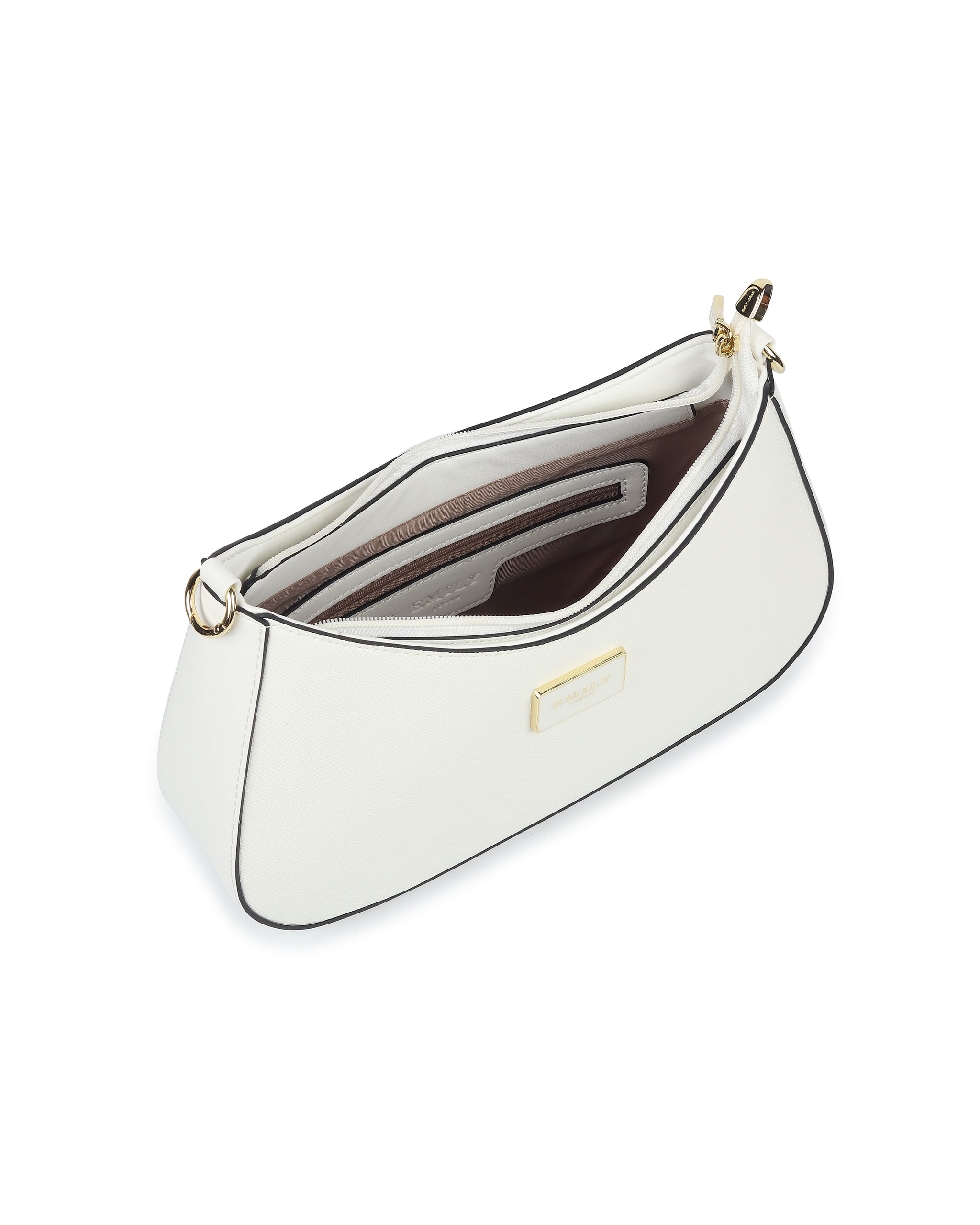 Opaline Duo Shoulder Bag- White