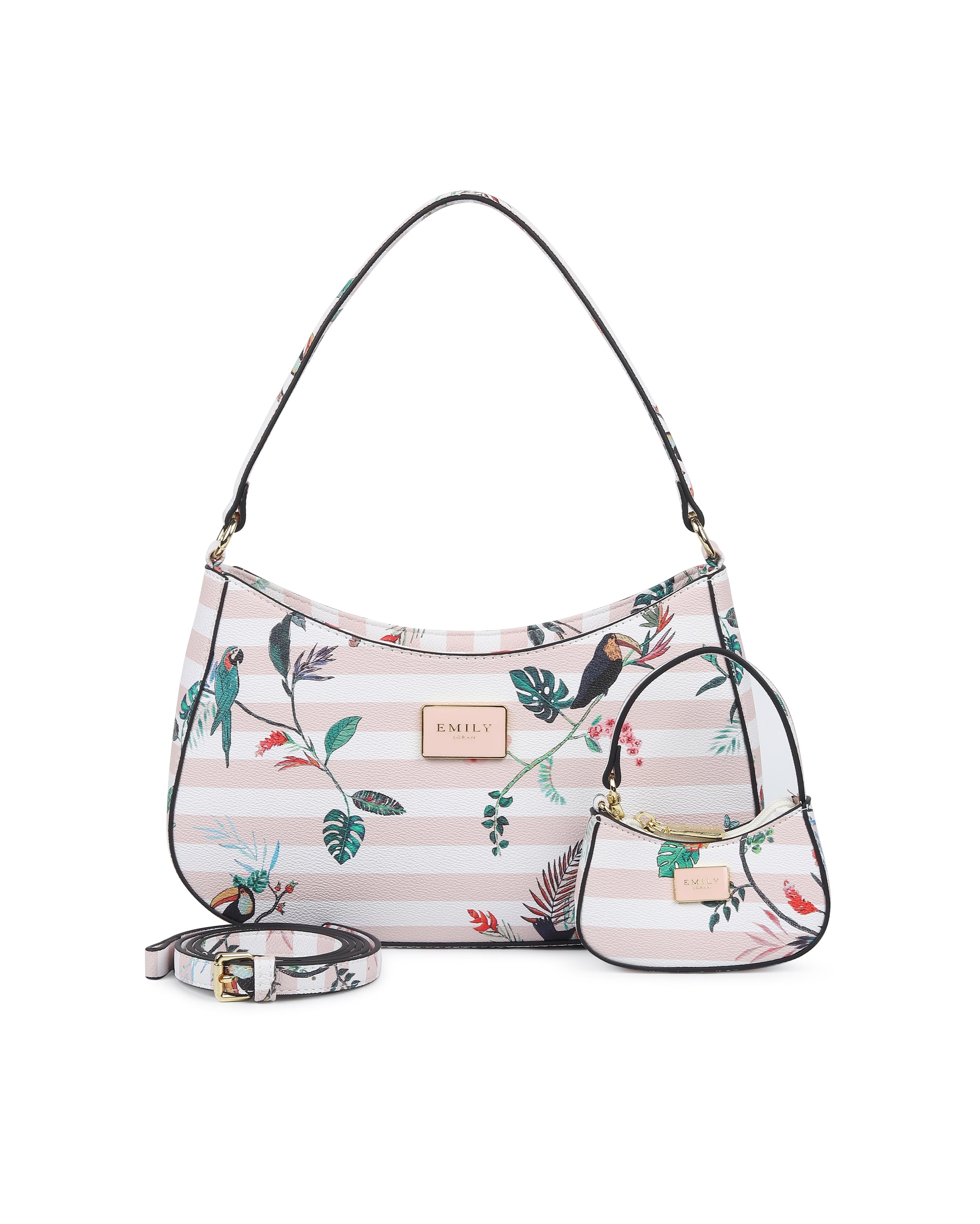 Opaline Duo Shoulder Bag- Floral