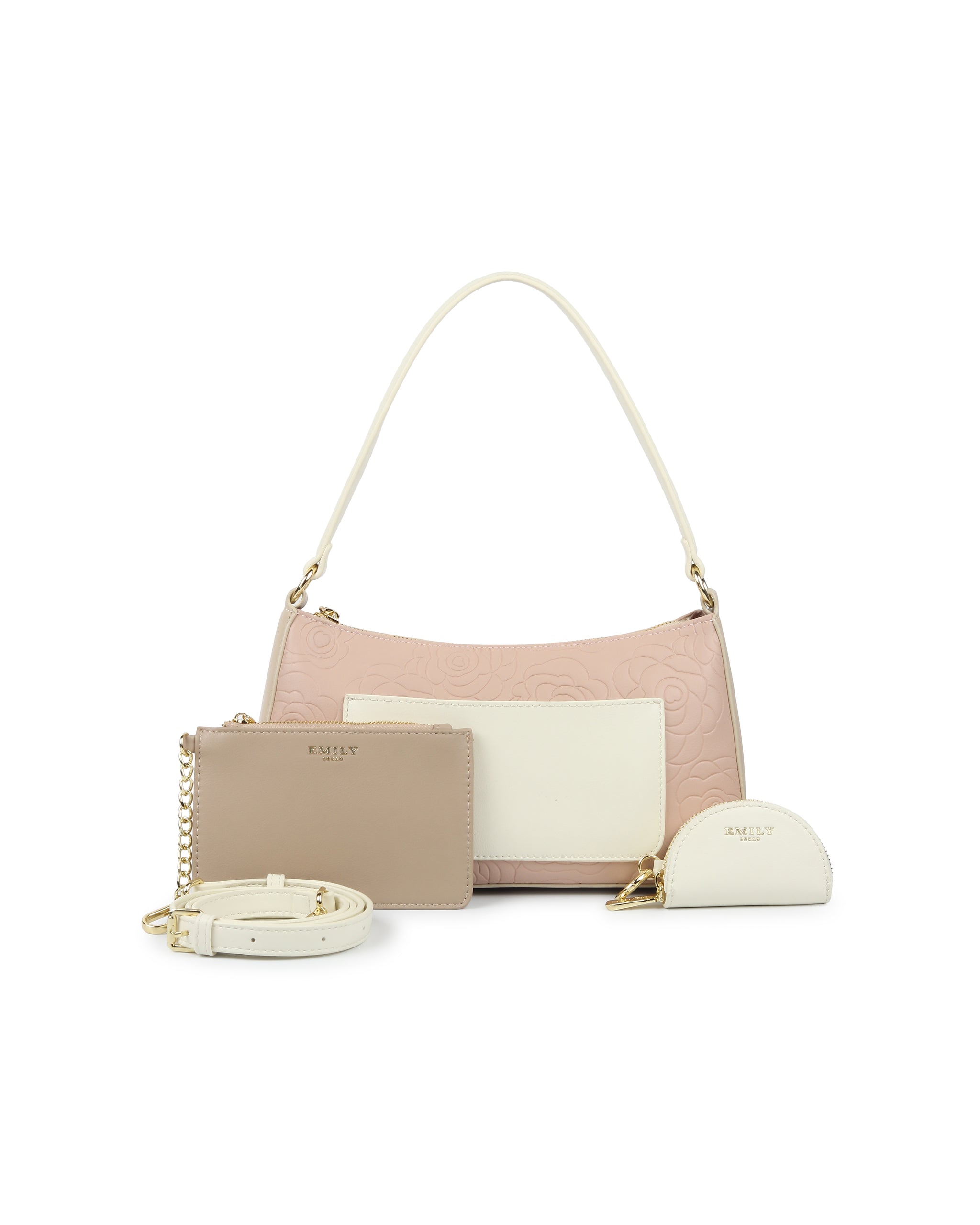 Vellisse Shoulder Bag- Pink