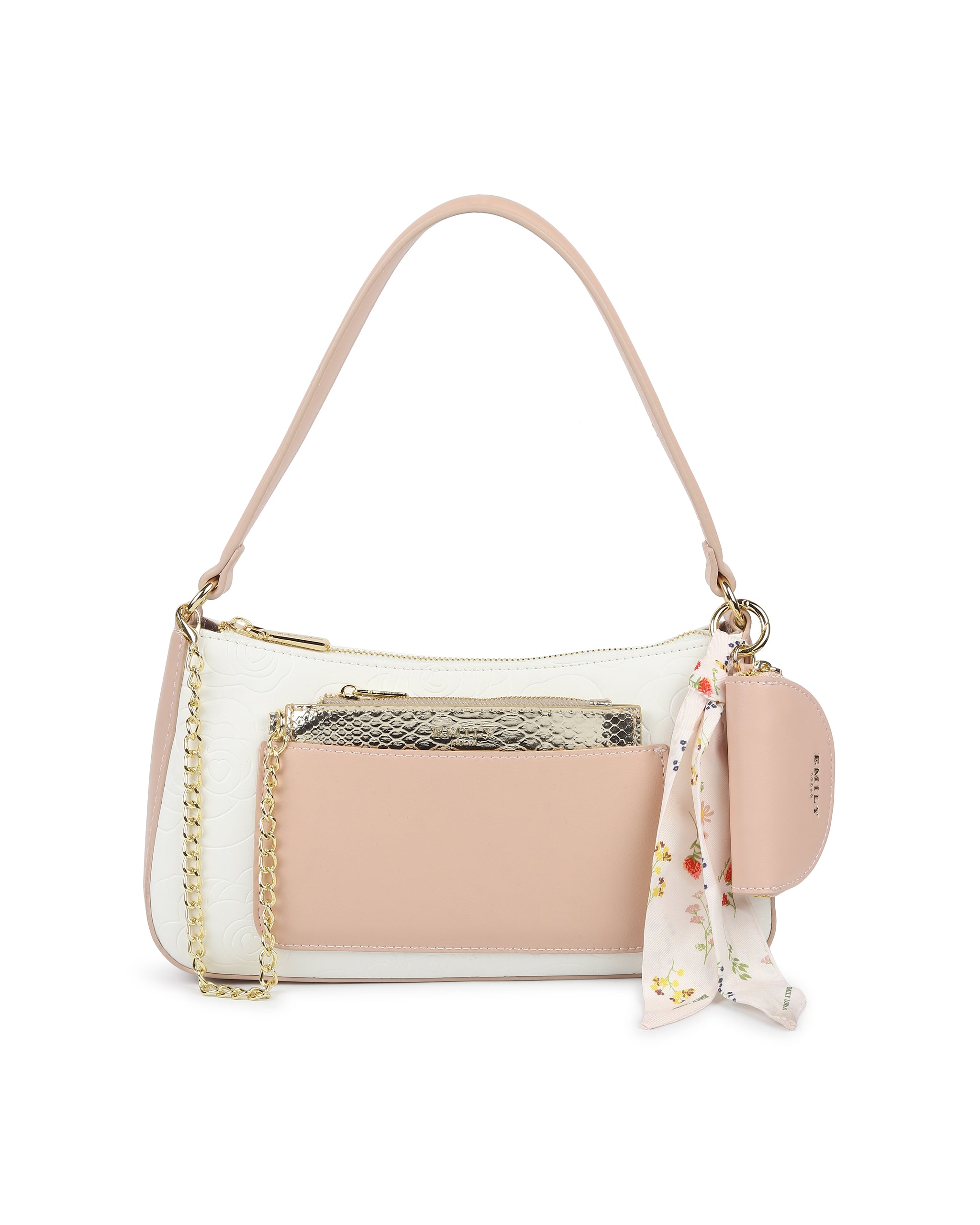 Vellisse Shoulder Bag- White