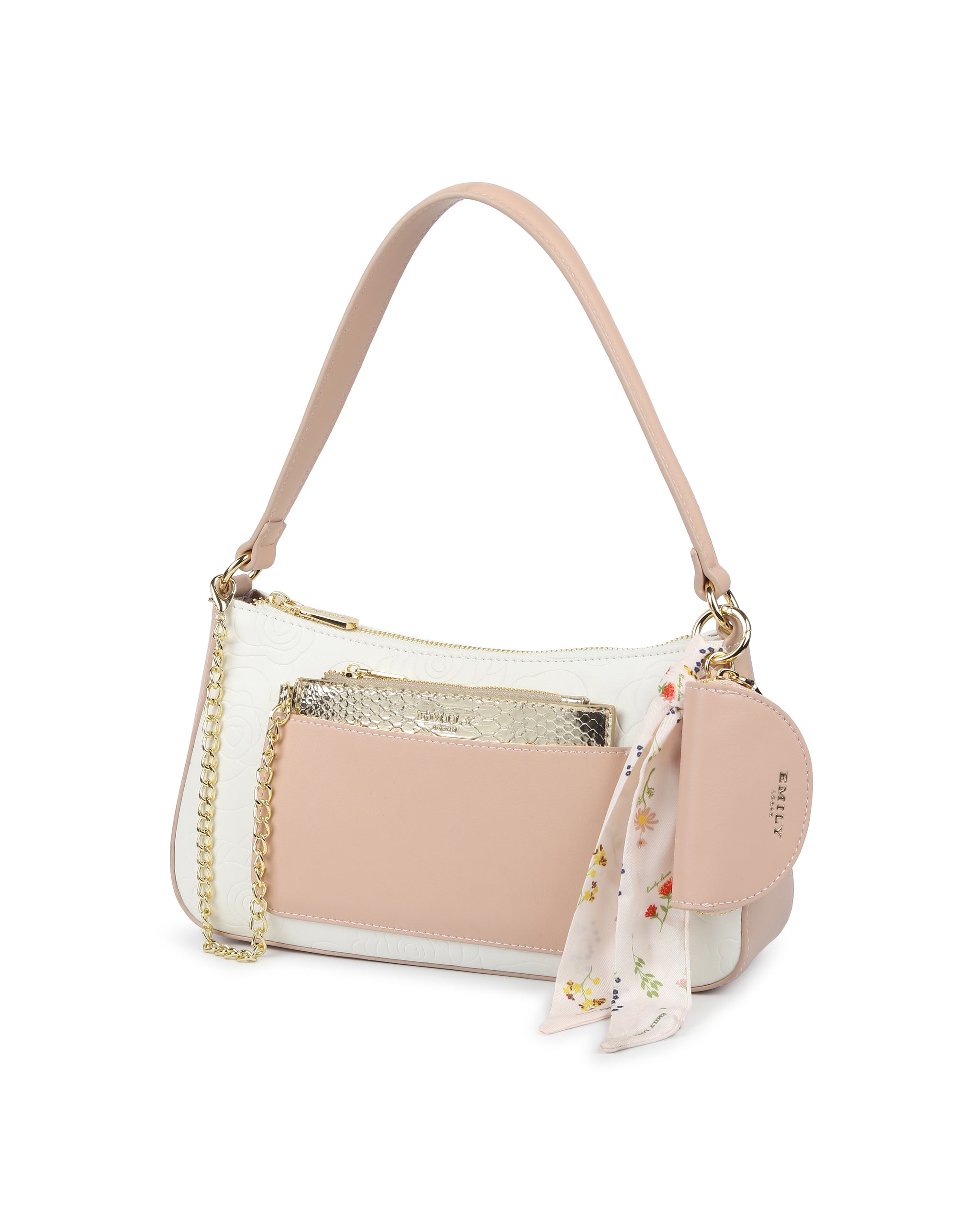 Vellisse Shoulder Bag- White