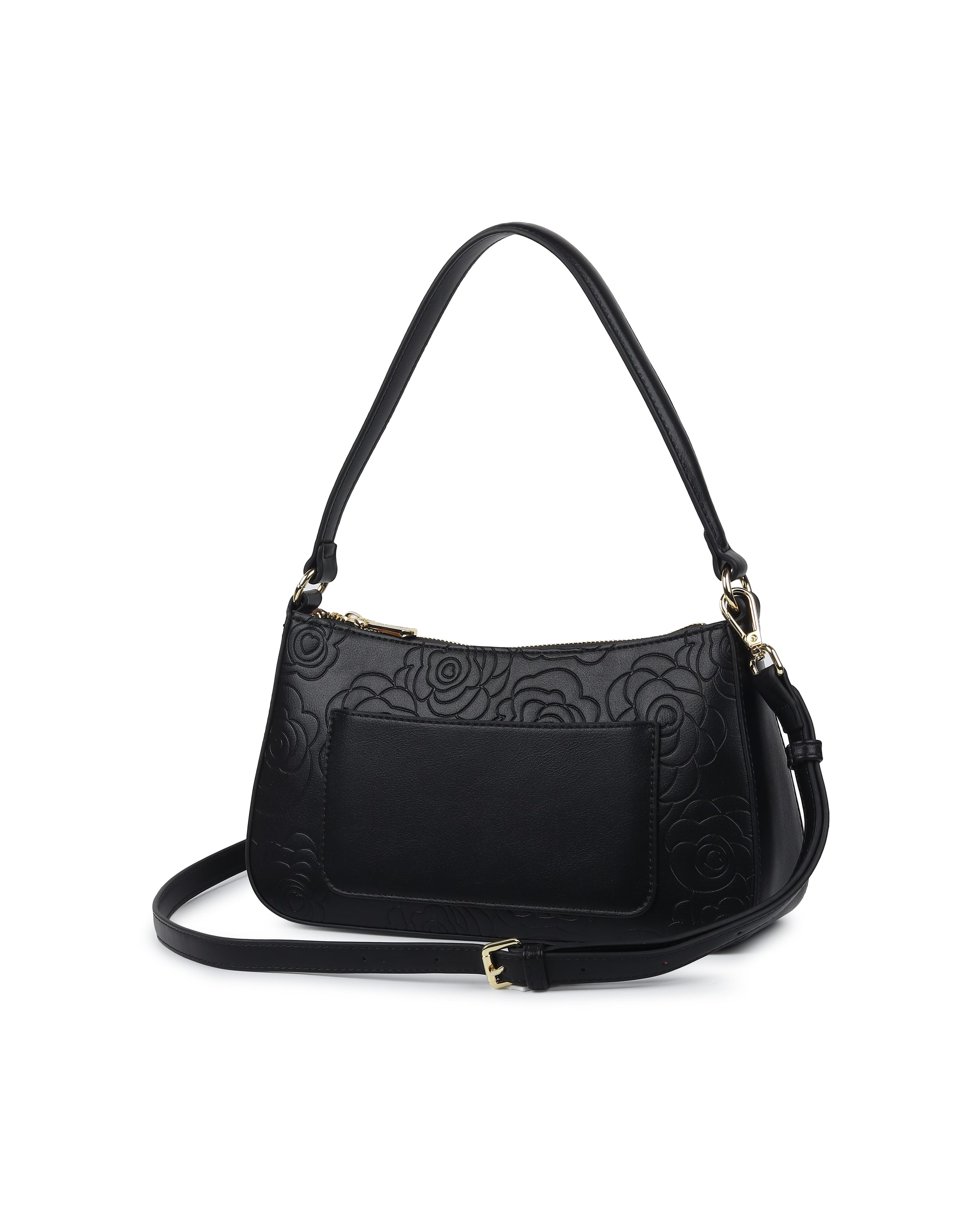 Vellisse Shoulder Bag- Black