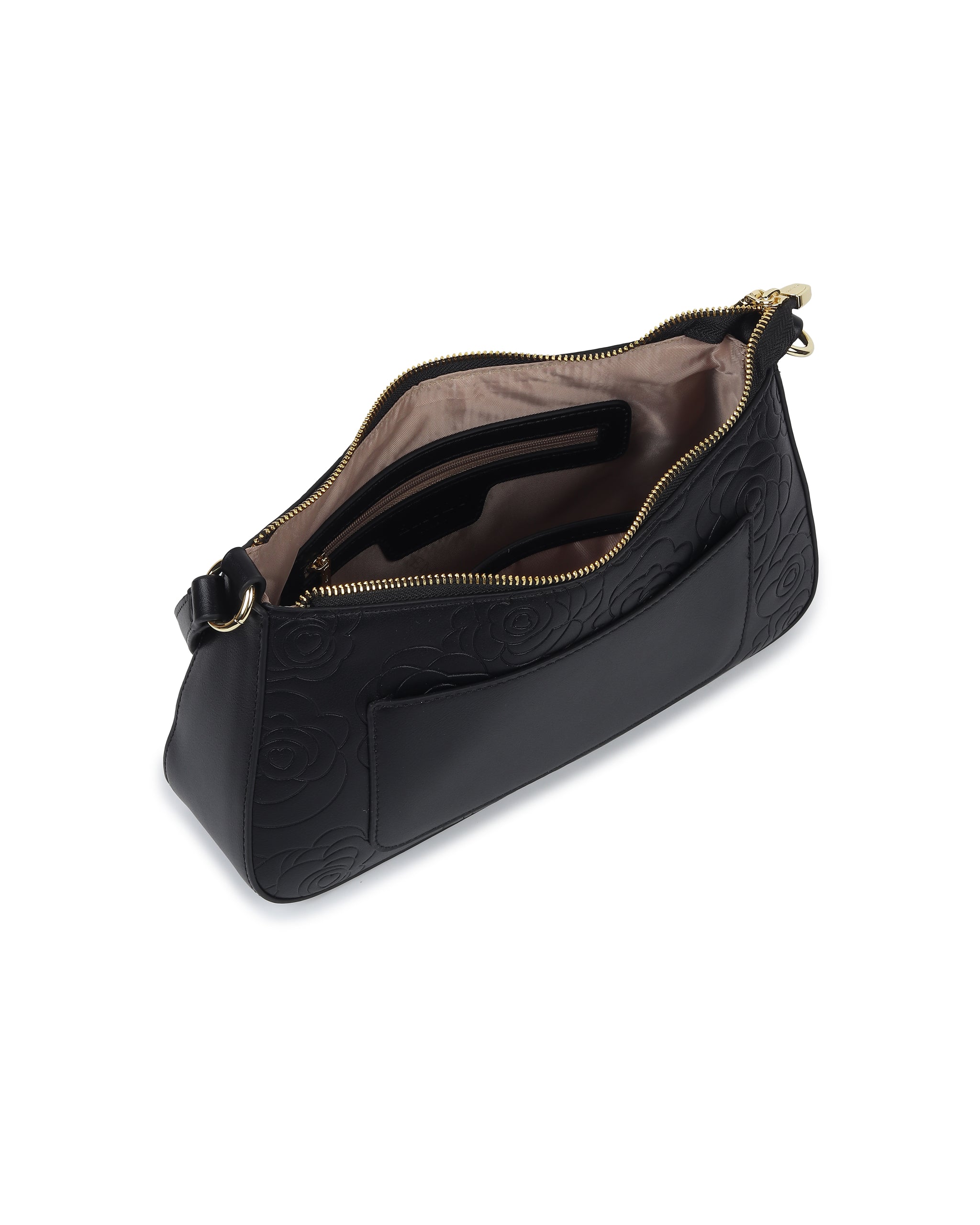Vellisse Shoulder Bag- Black