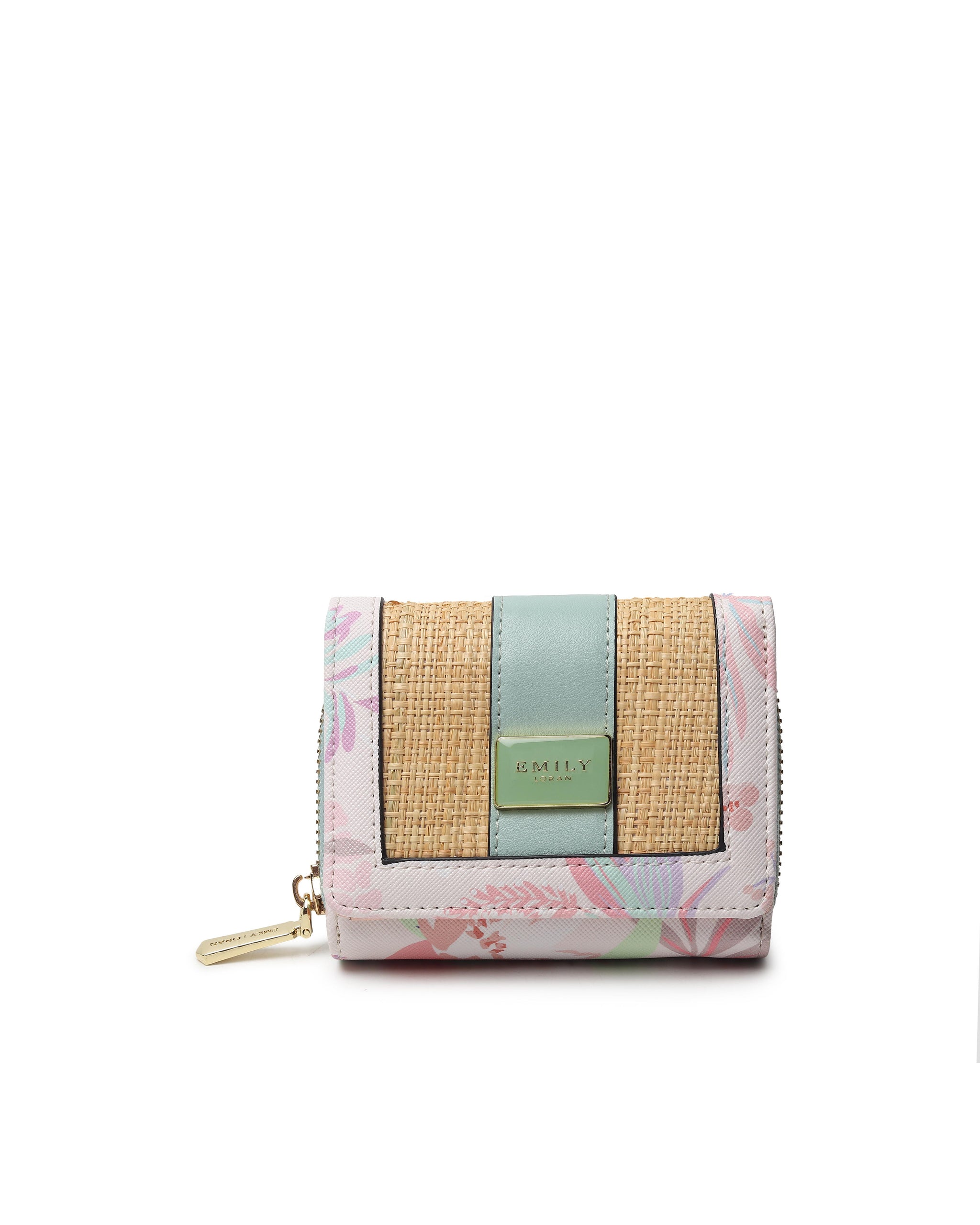 Noelle Mini Wallet- Beige