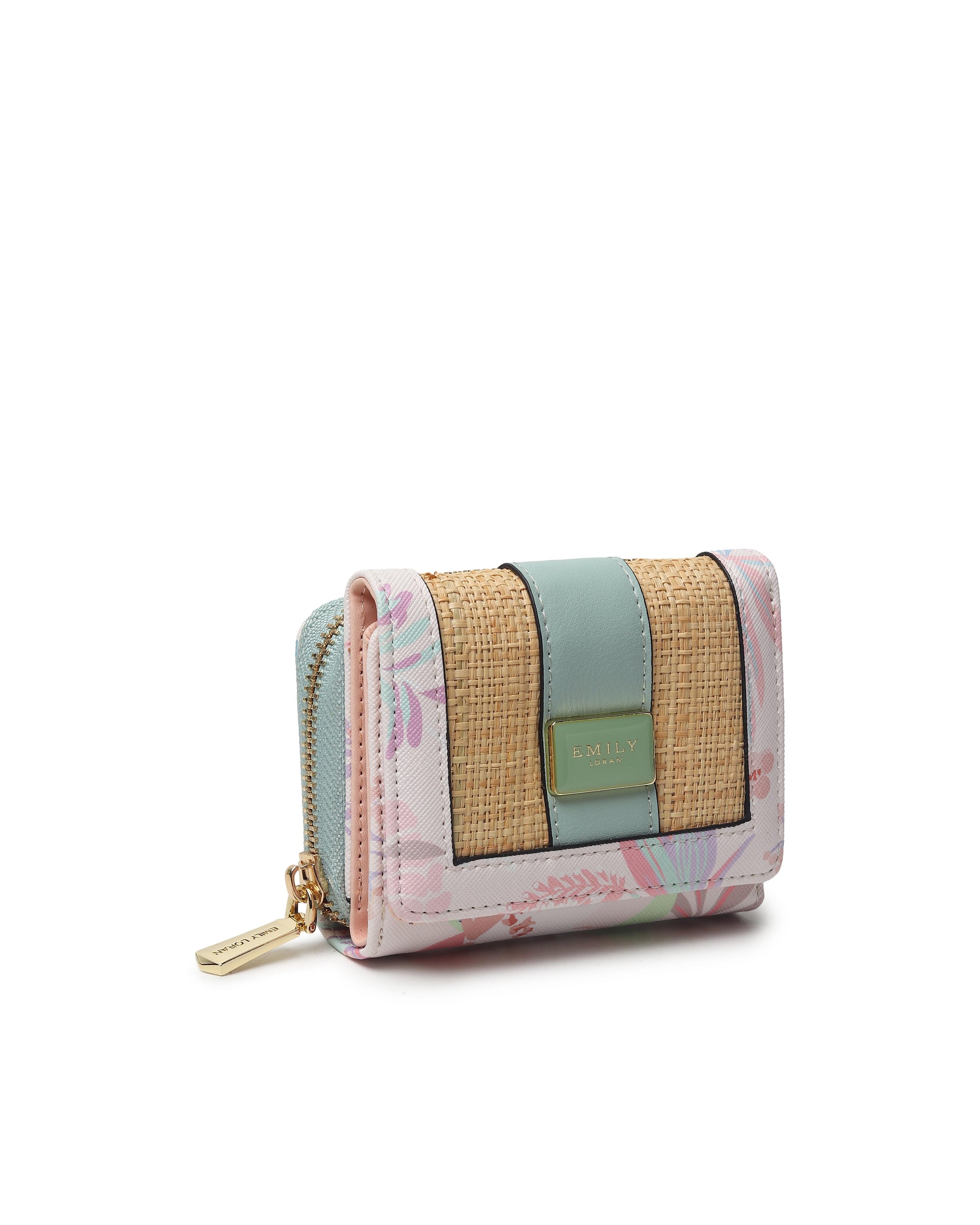 Noelle Mini Wallet- Beige