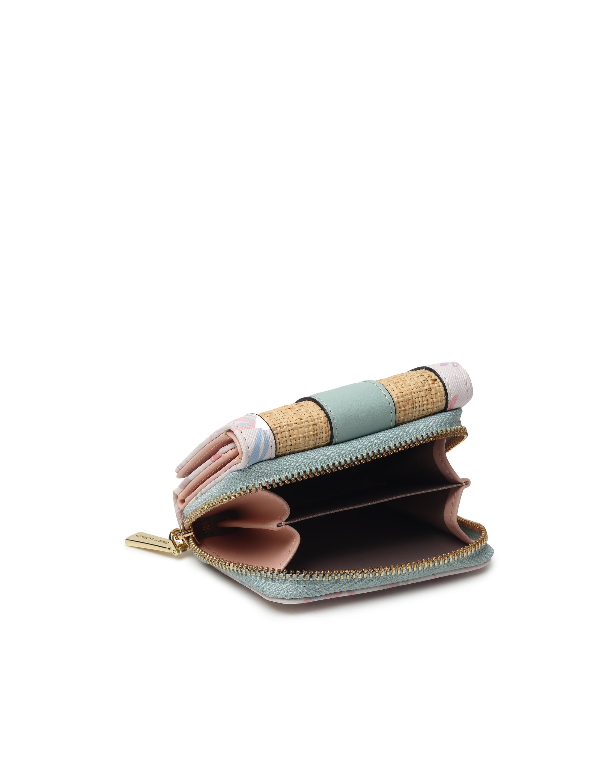 Noelle Mini Wallet- Beige