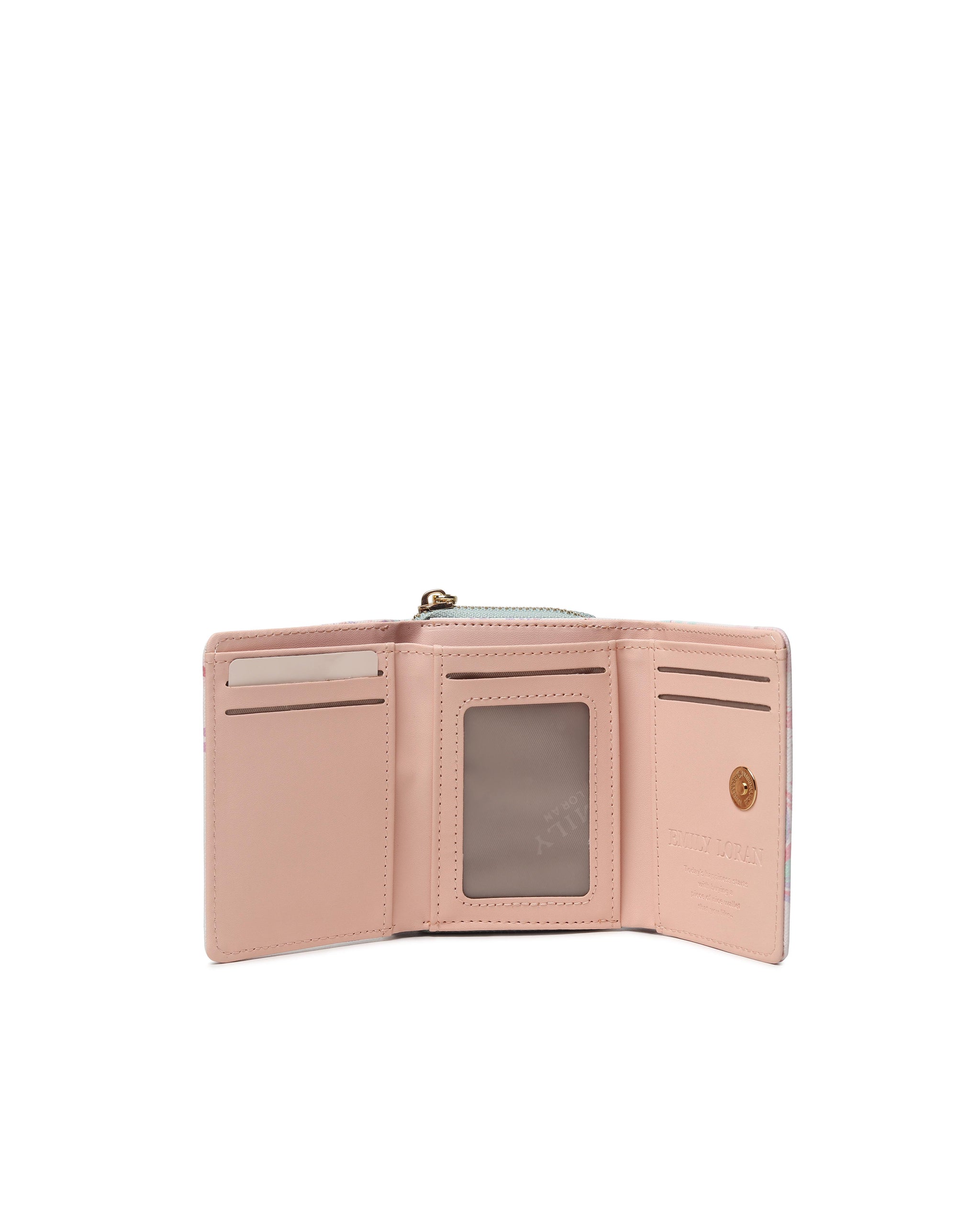 Noelle Mini Wallet- Beige