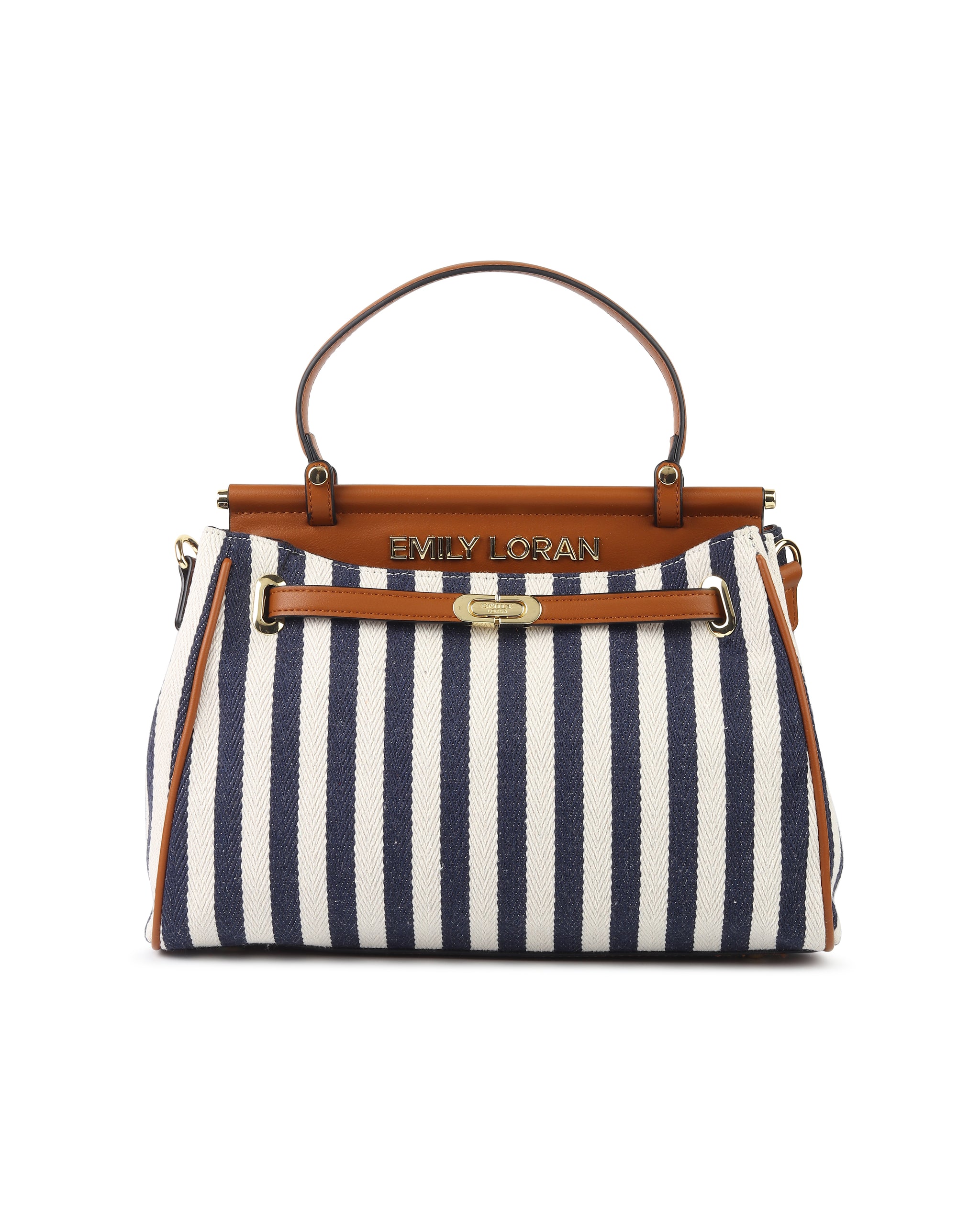 Nova Handbag- N Striped