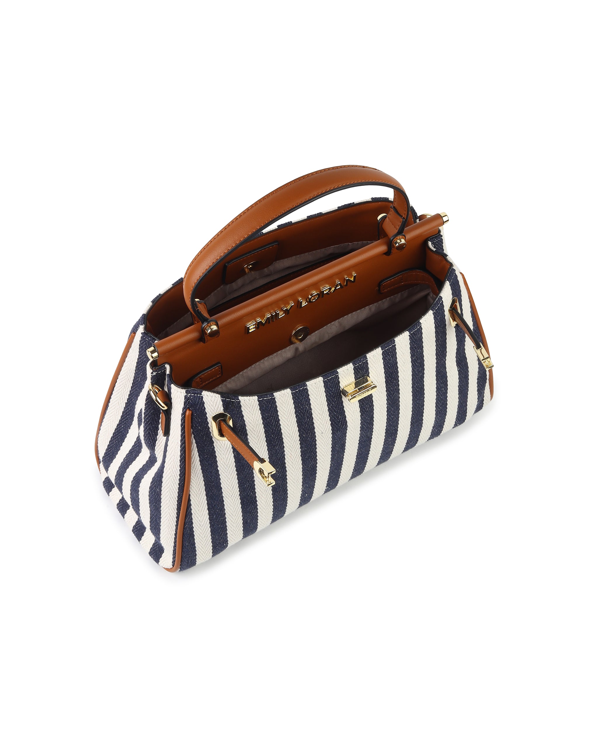 Nova Handbag- N Striped