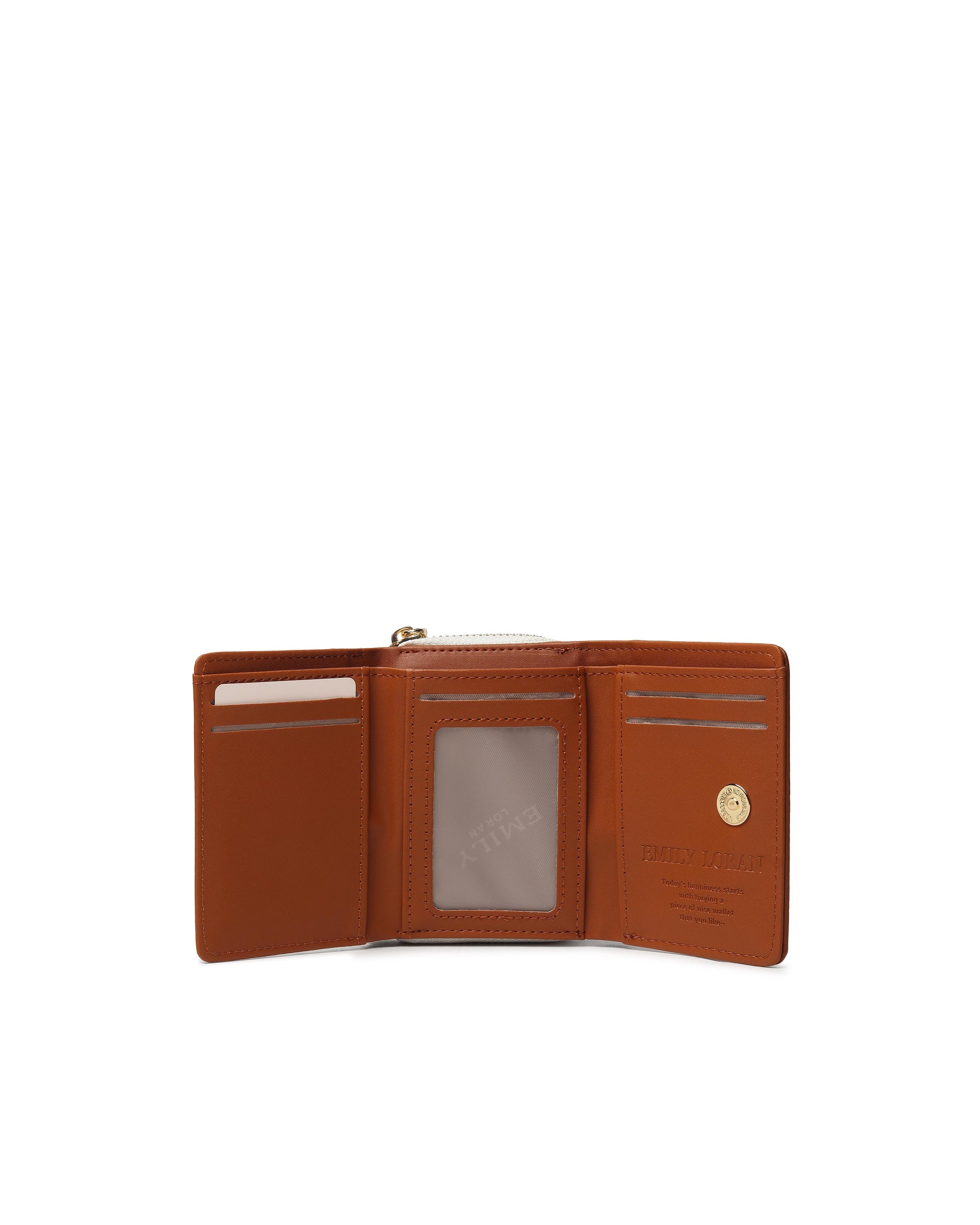 Noelle Mini Wallet- Stripes