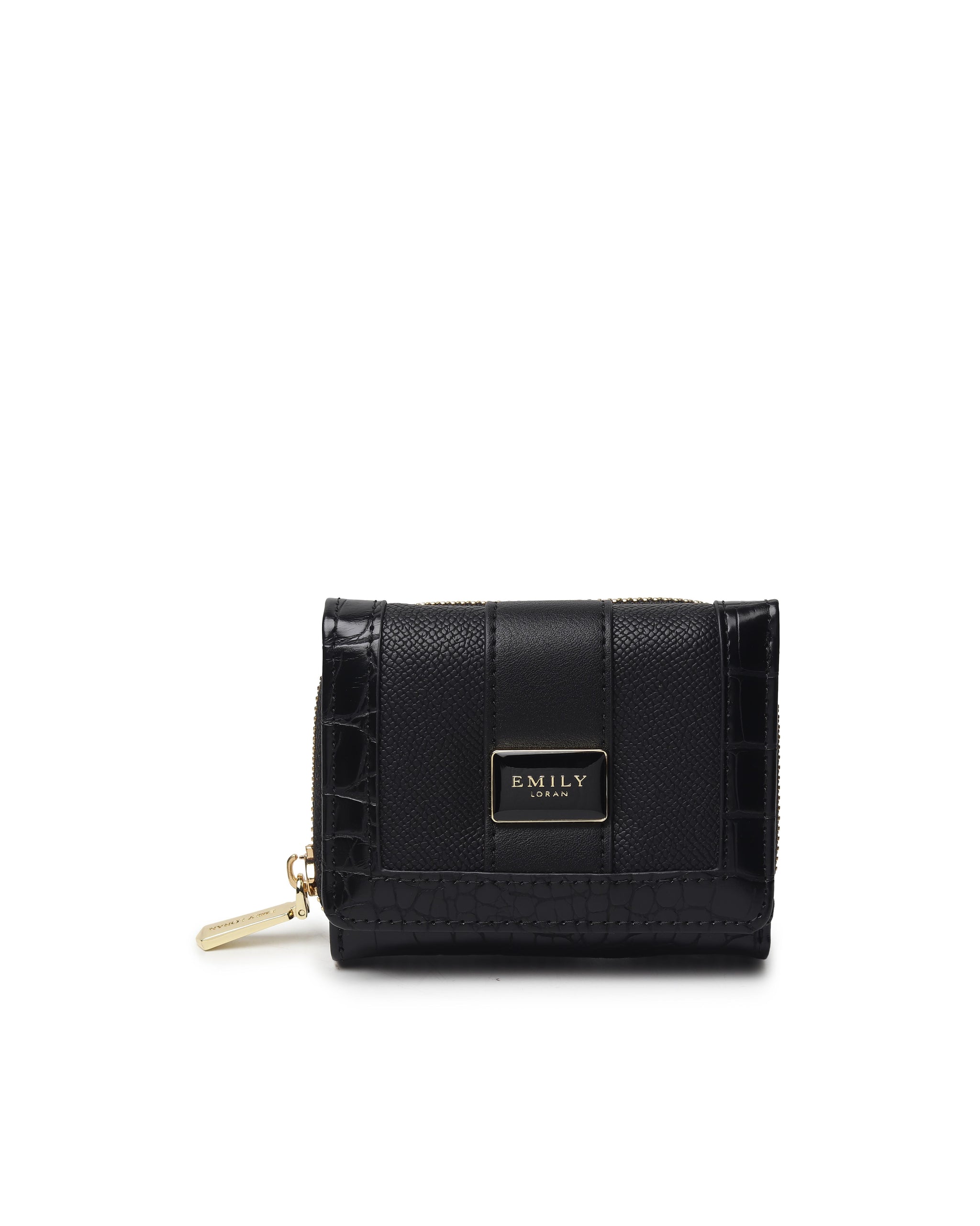 Noelle Mini Wallet- Black