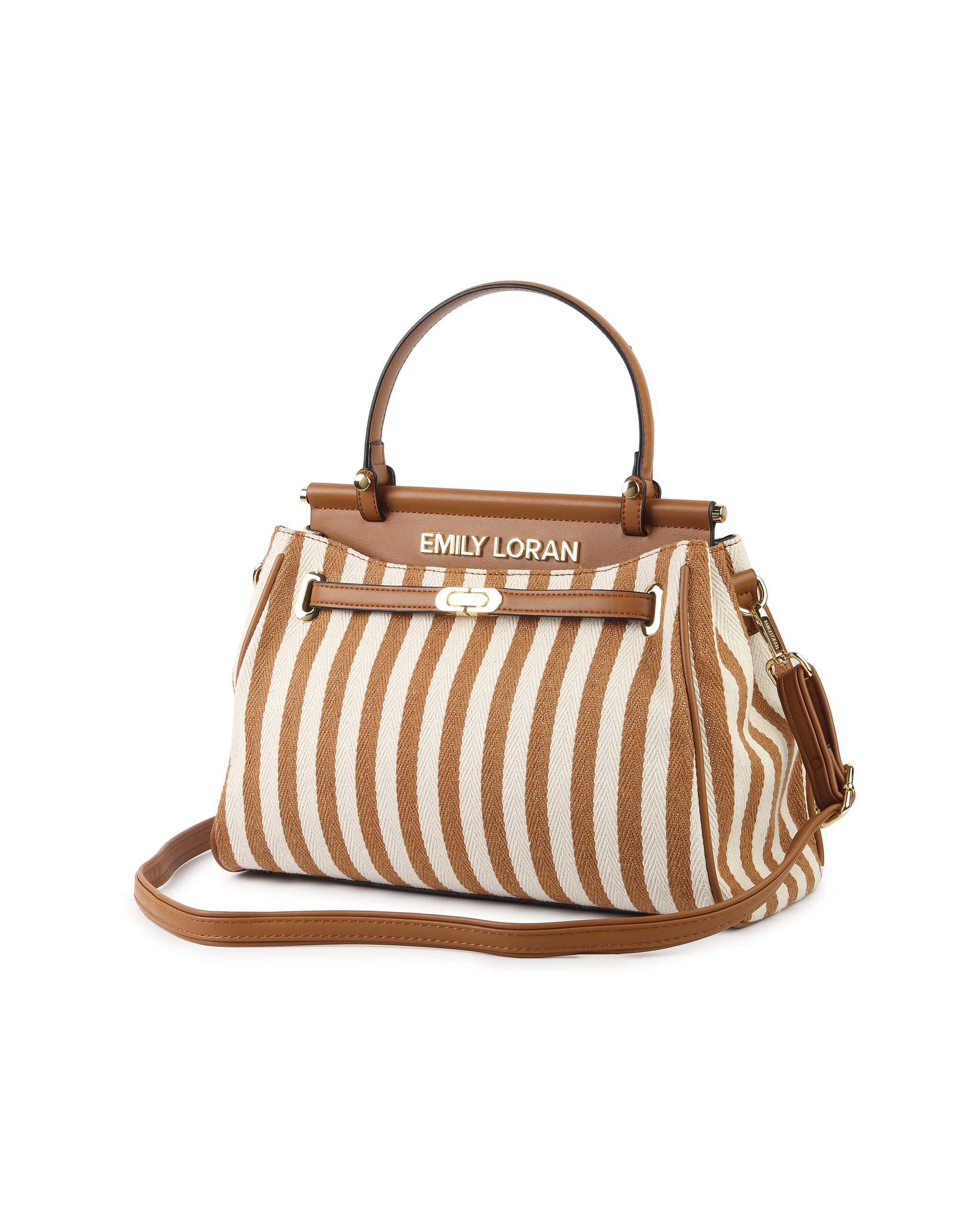 Nova Handbag- B Striped