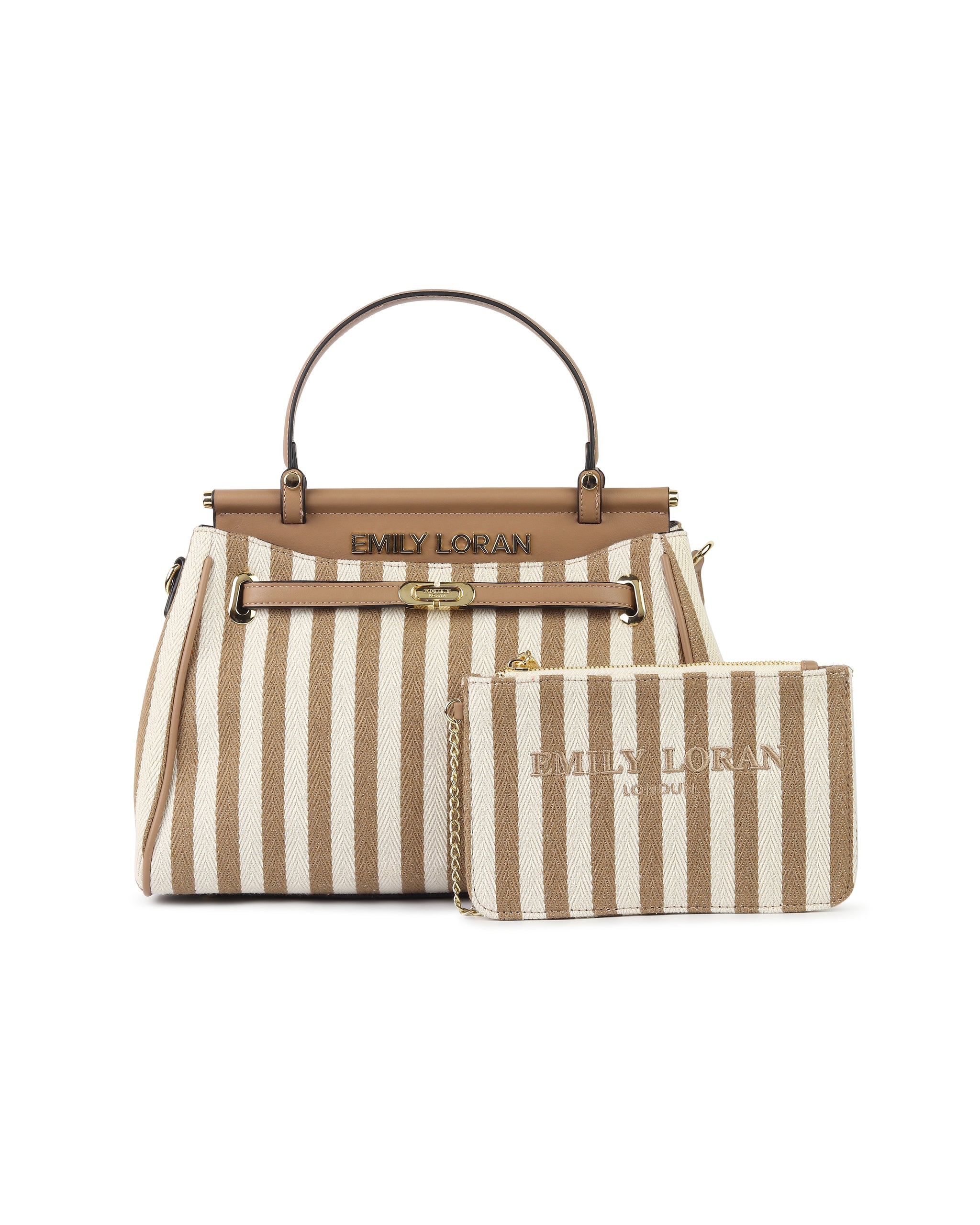 Nova Handbag- M Striped