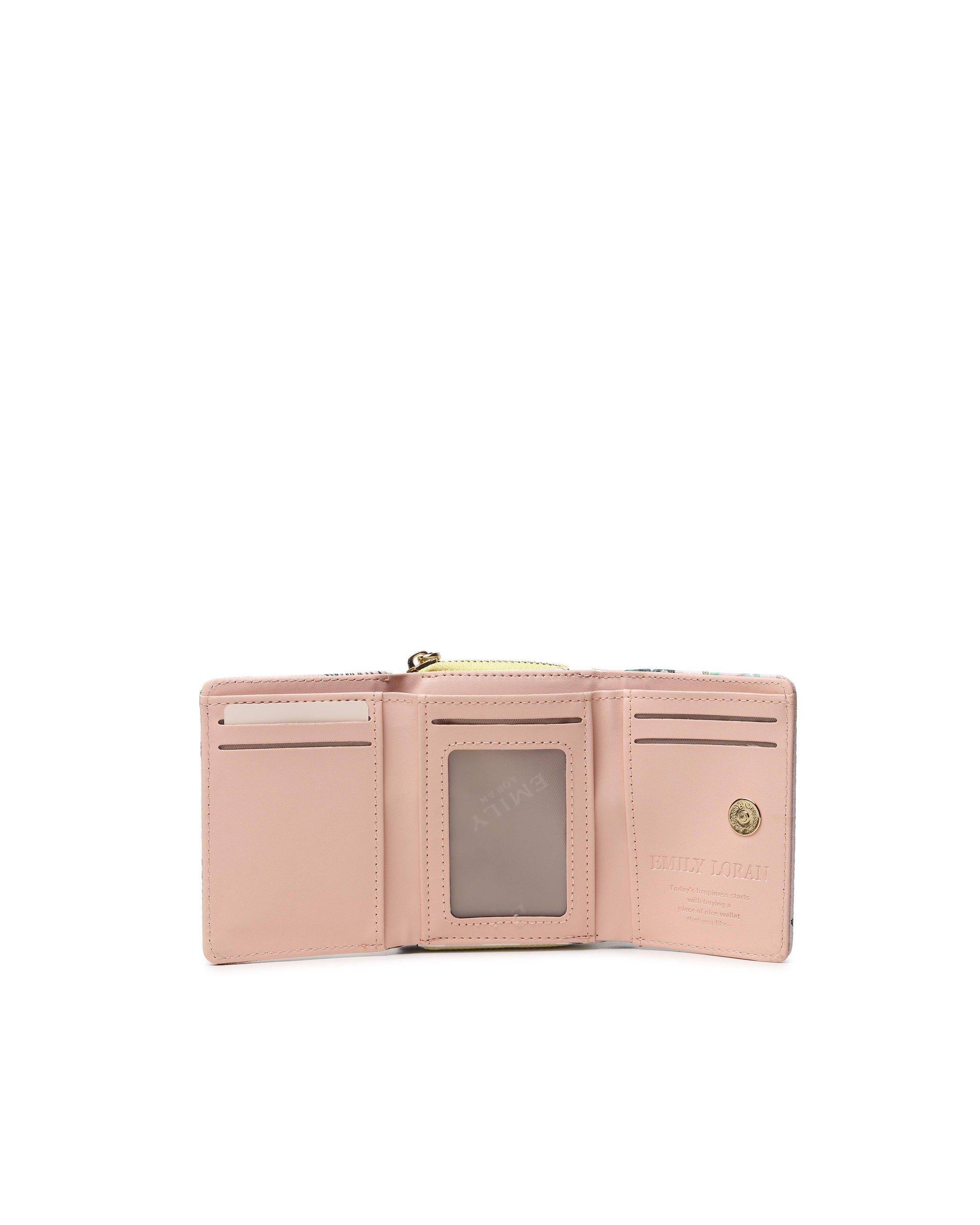 Noelle Mini Wallet- Pink