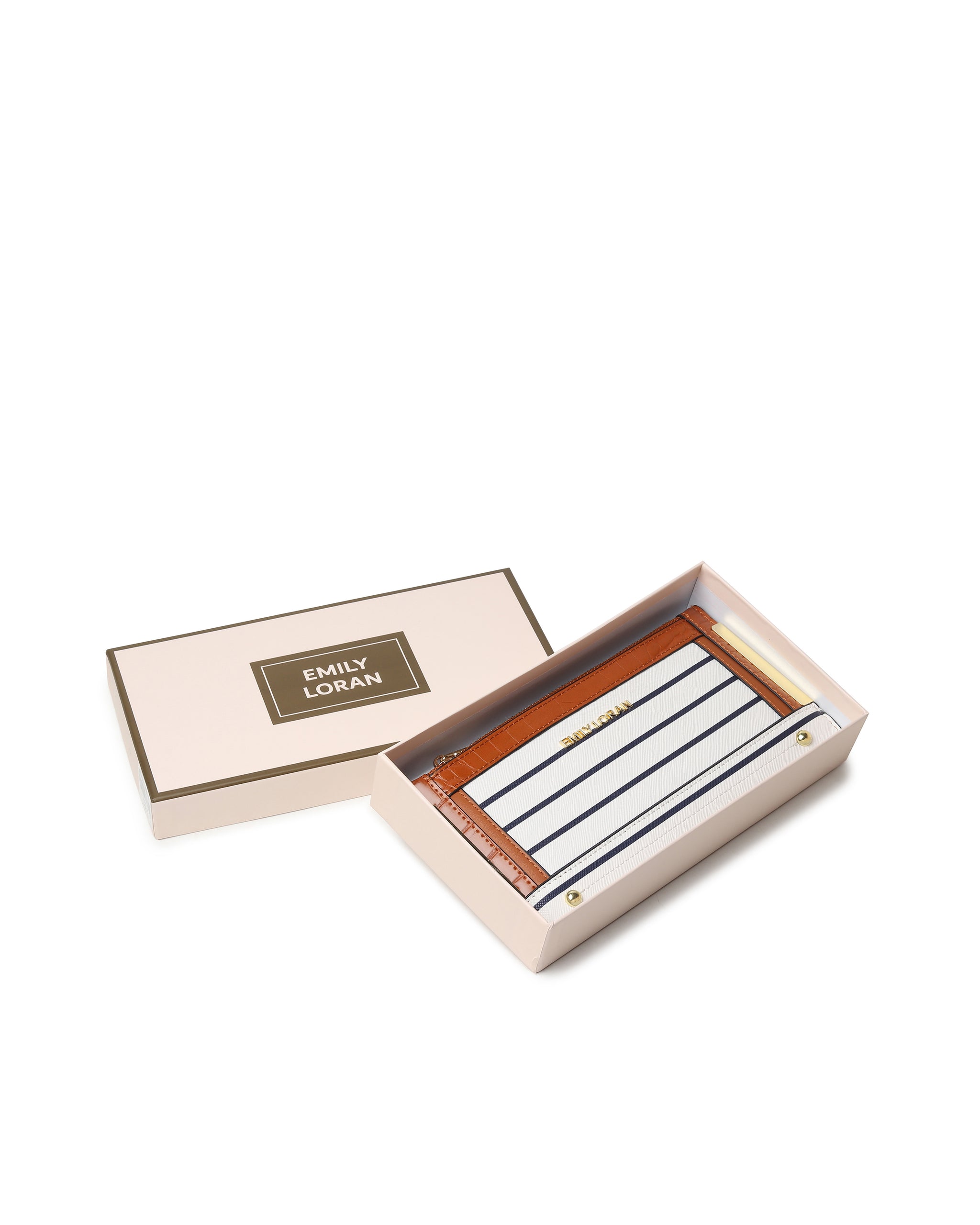 Rosalie Wallet- Stripes