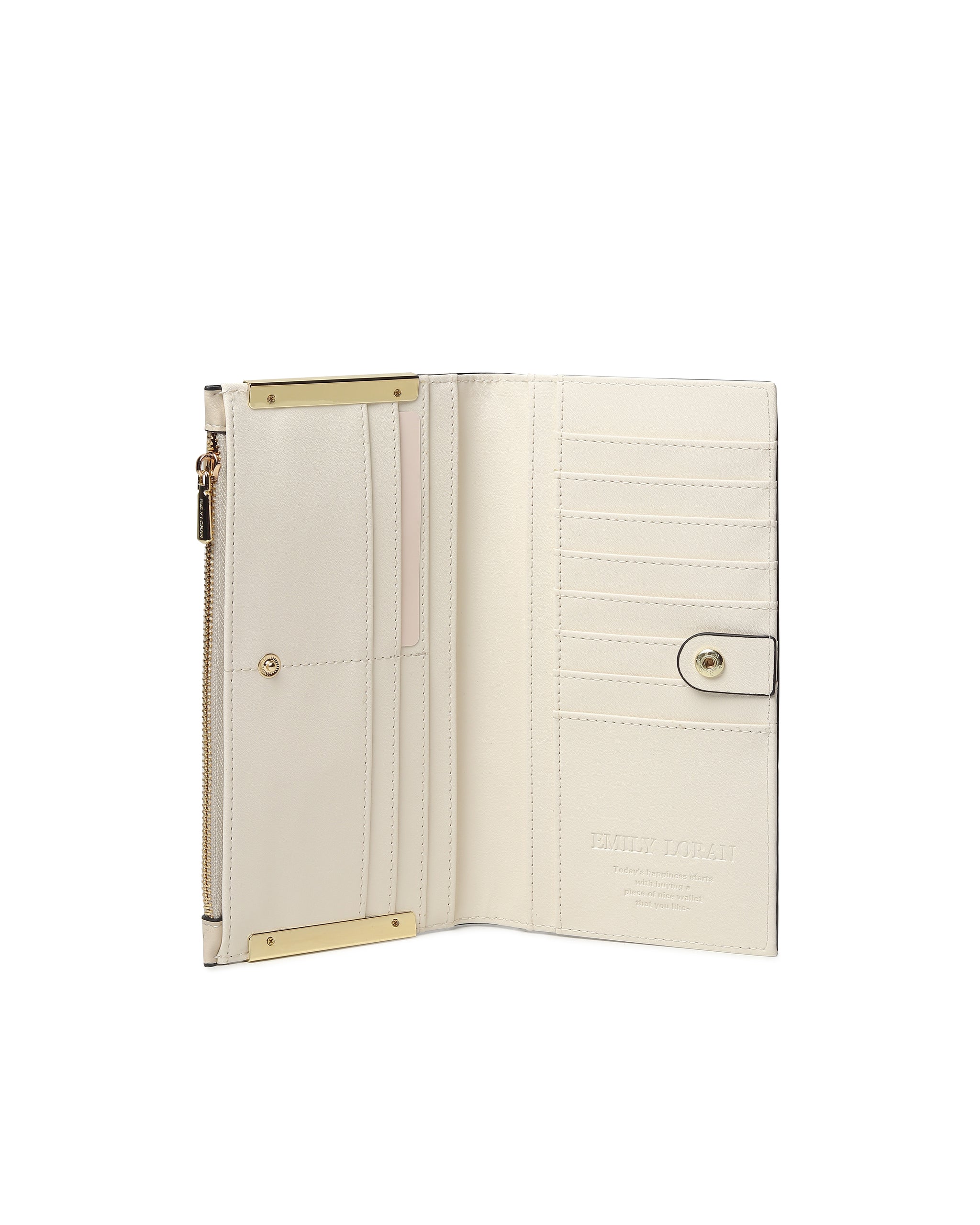 Rosalie Wallet- Cream
