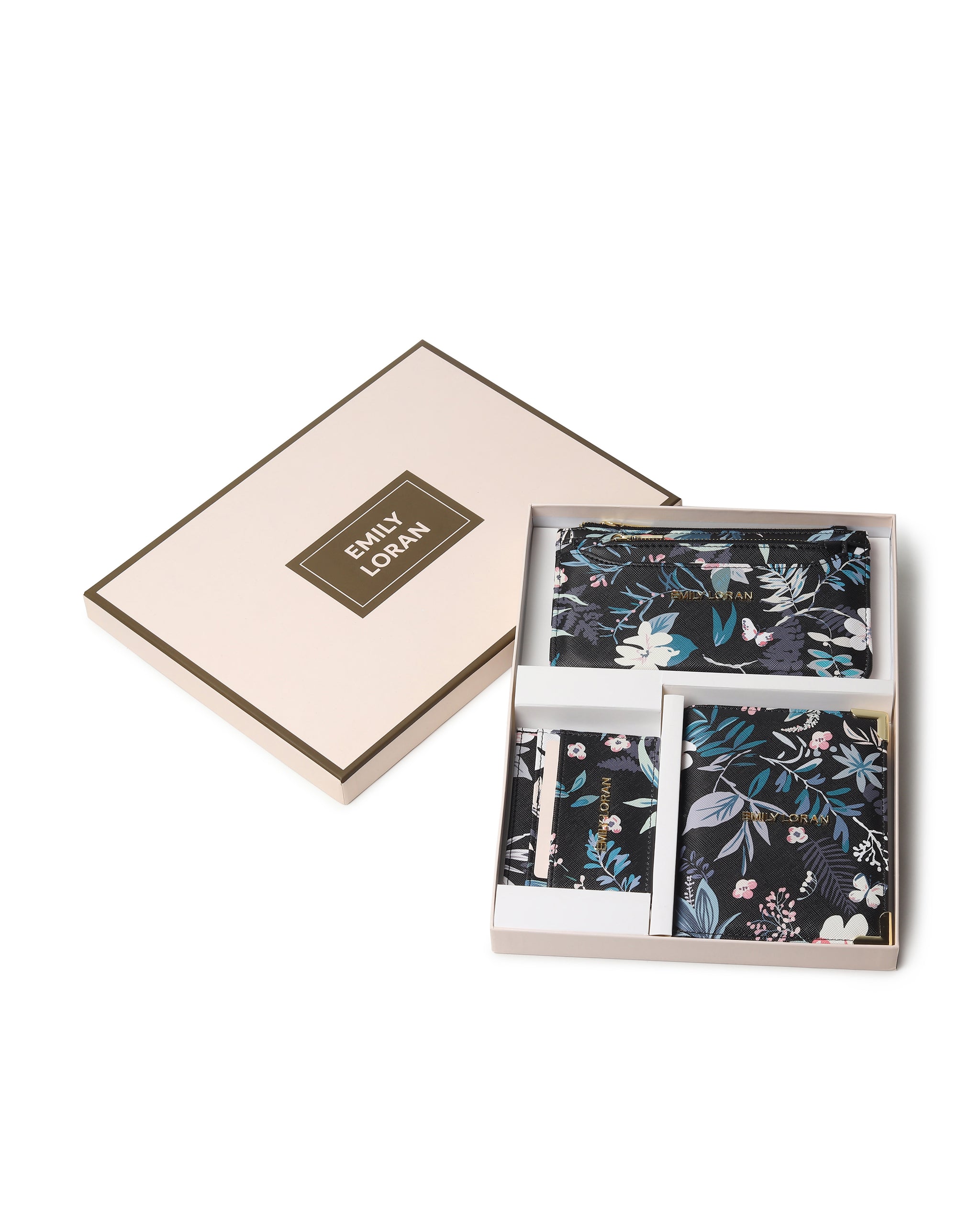 Emily Loran Signature Gift Set- Black Floral