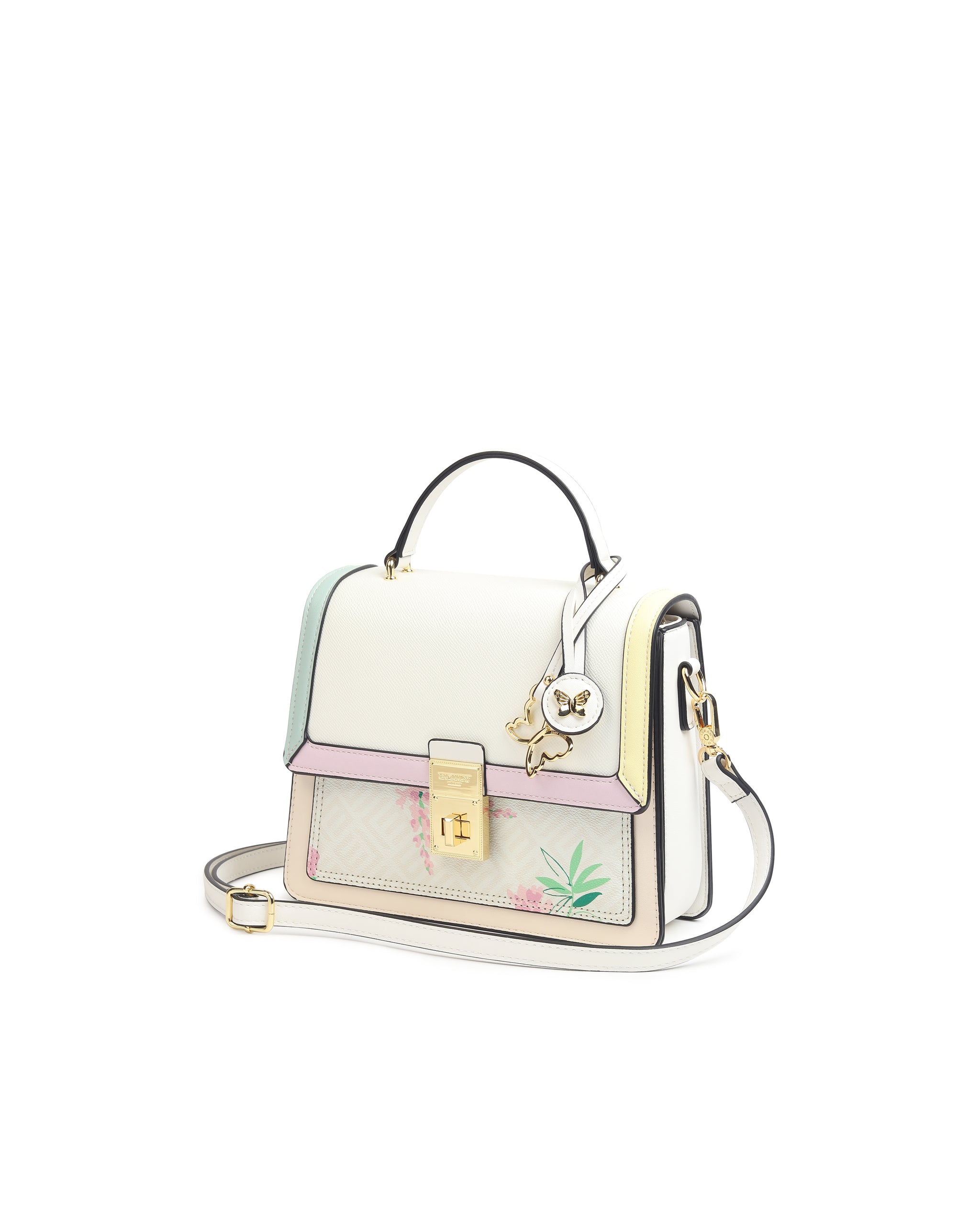 Clara Handbag- White Multi
