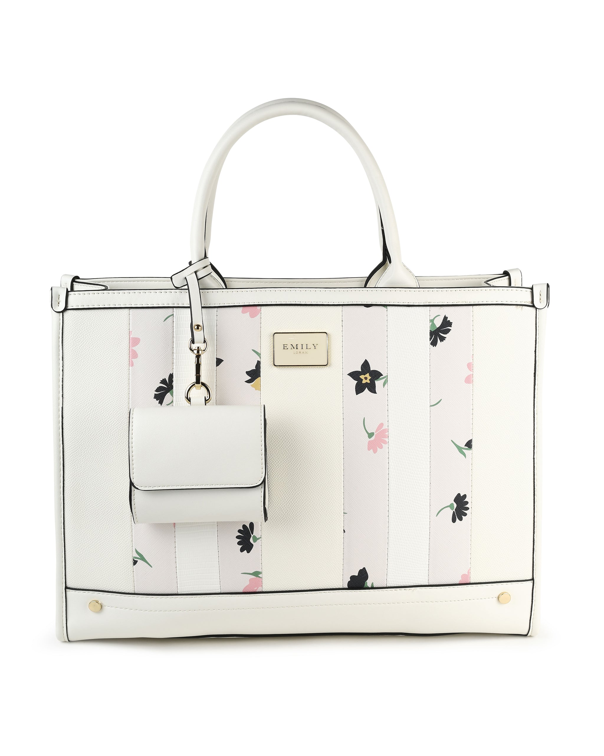 Petal Handbag- White