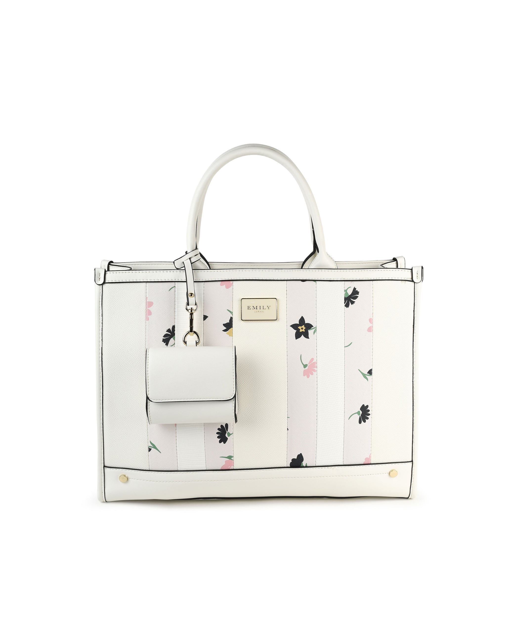 Petal Handbag- White