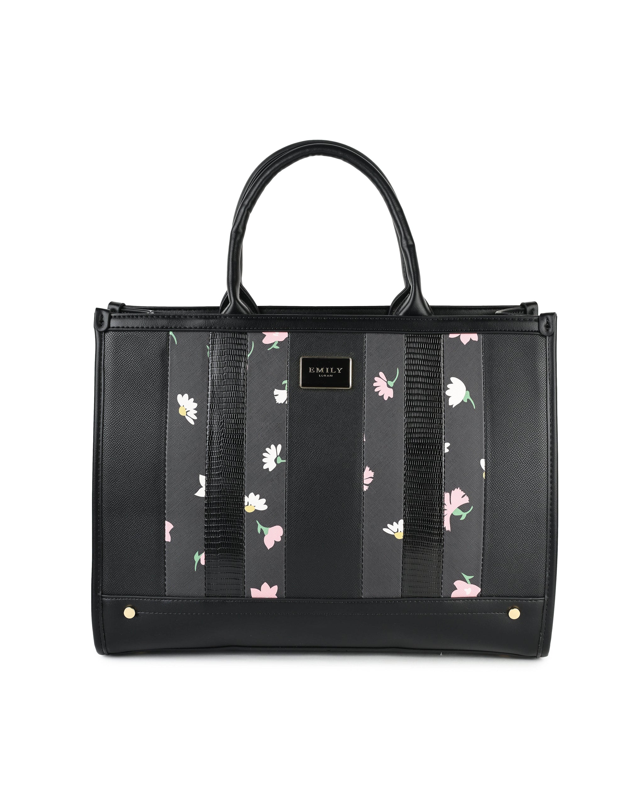 Petal Handbag- Black