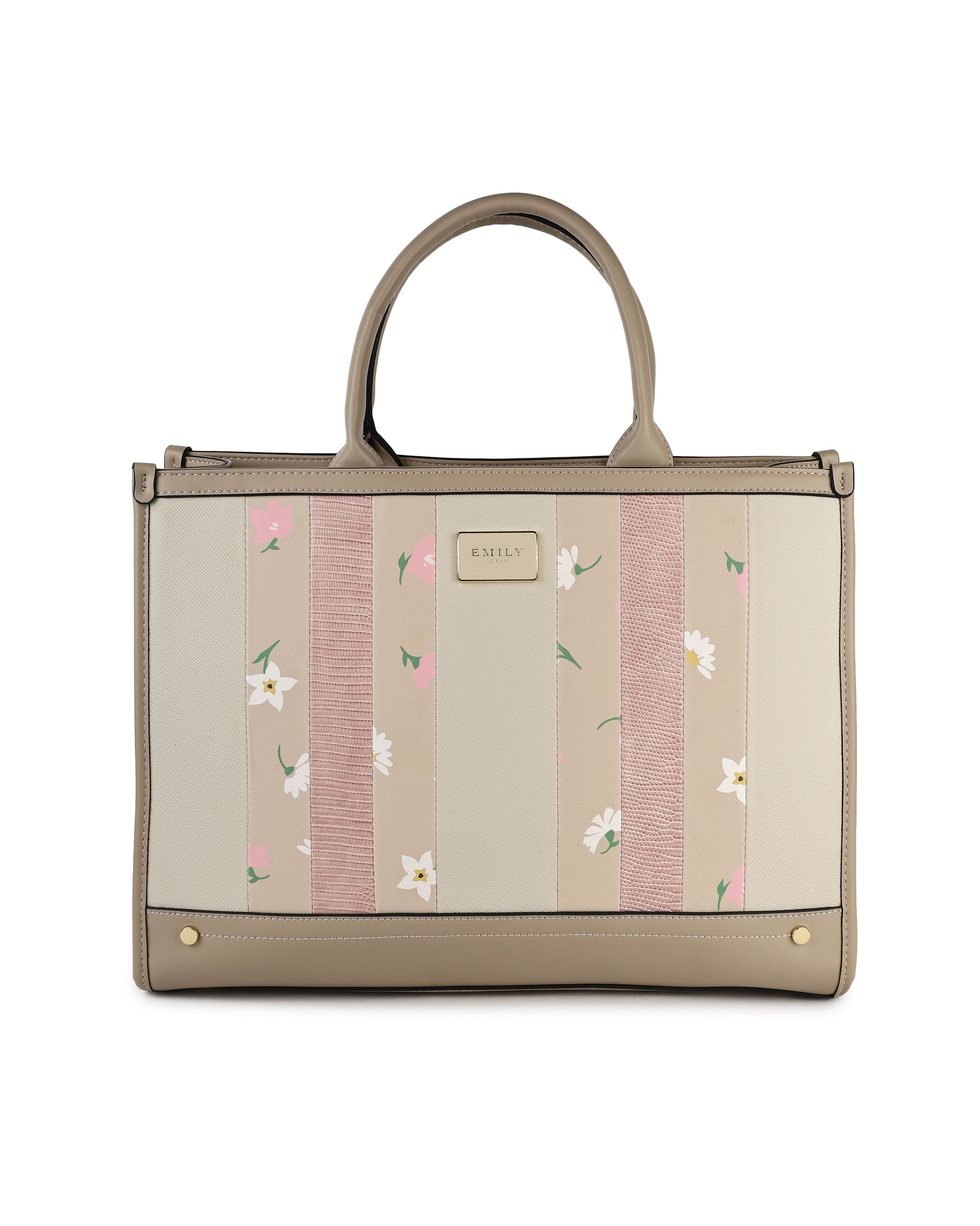 Petal Handbag- Beige