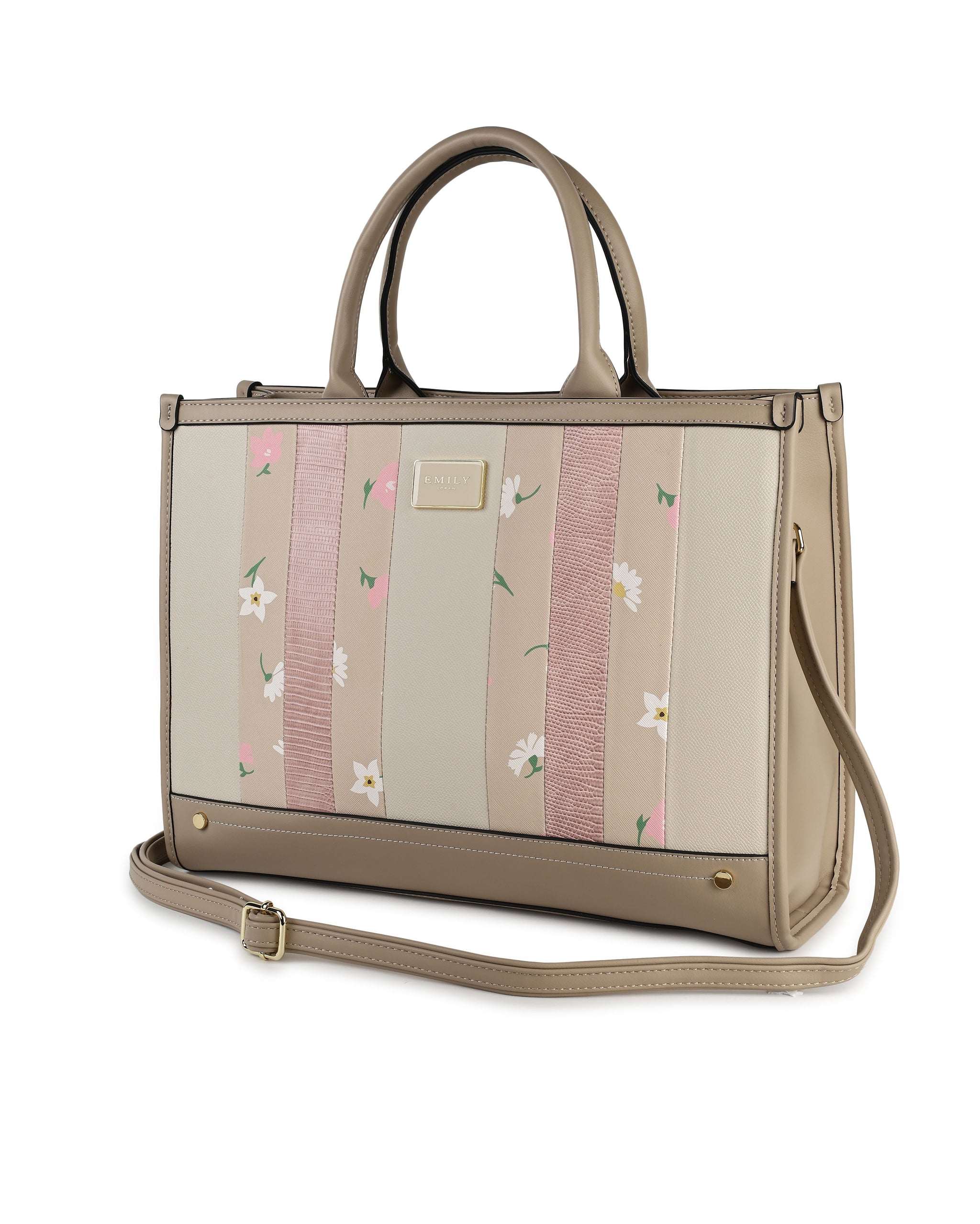 Petal Handbag- Beige