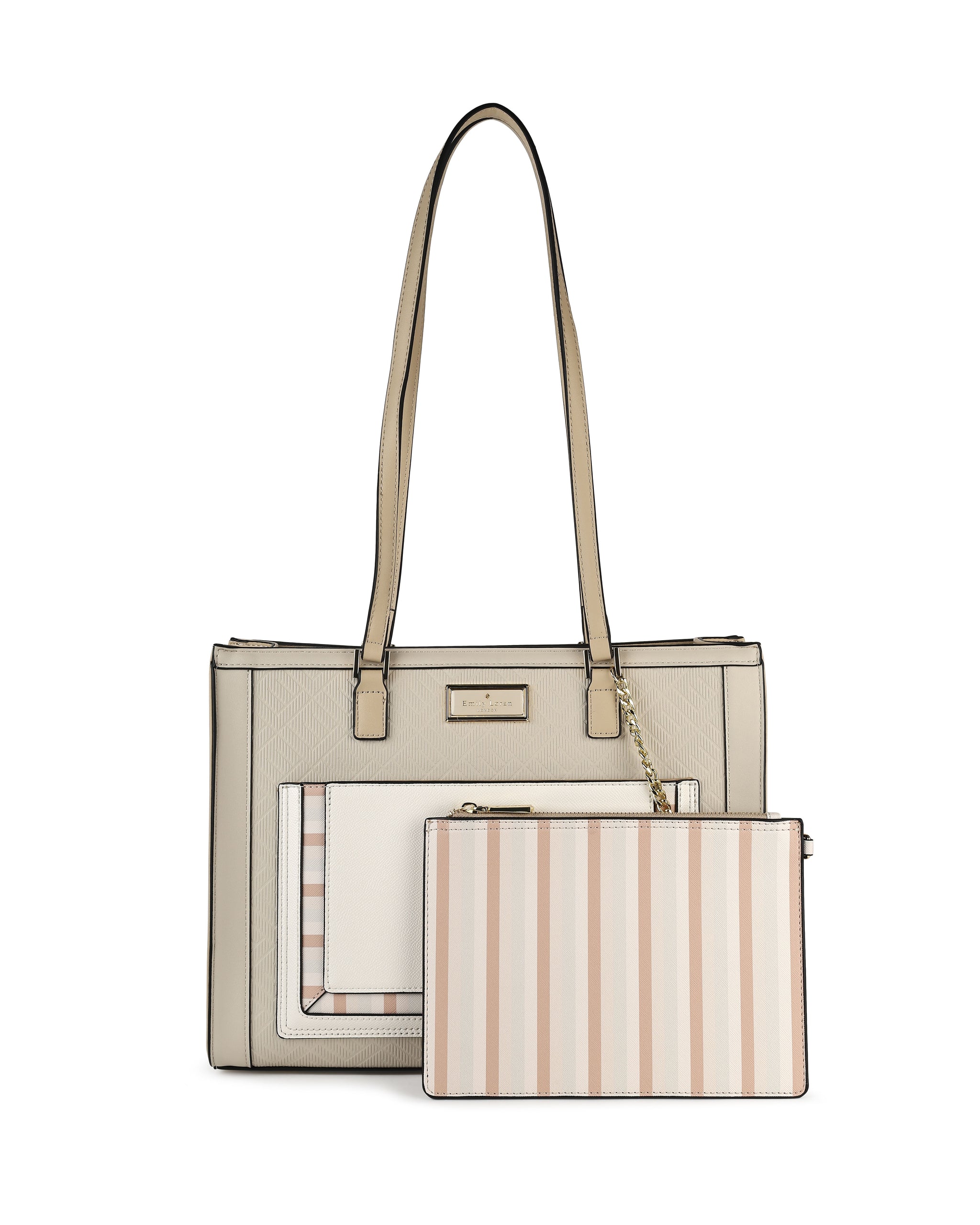 Flora Tote Bag - Beige