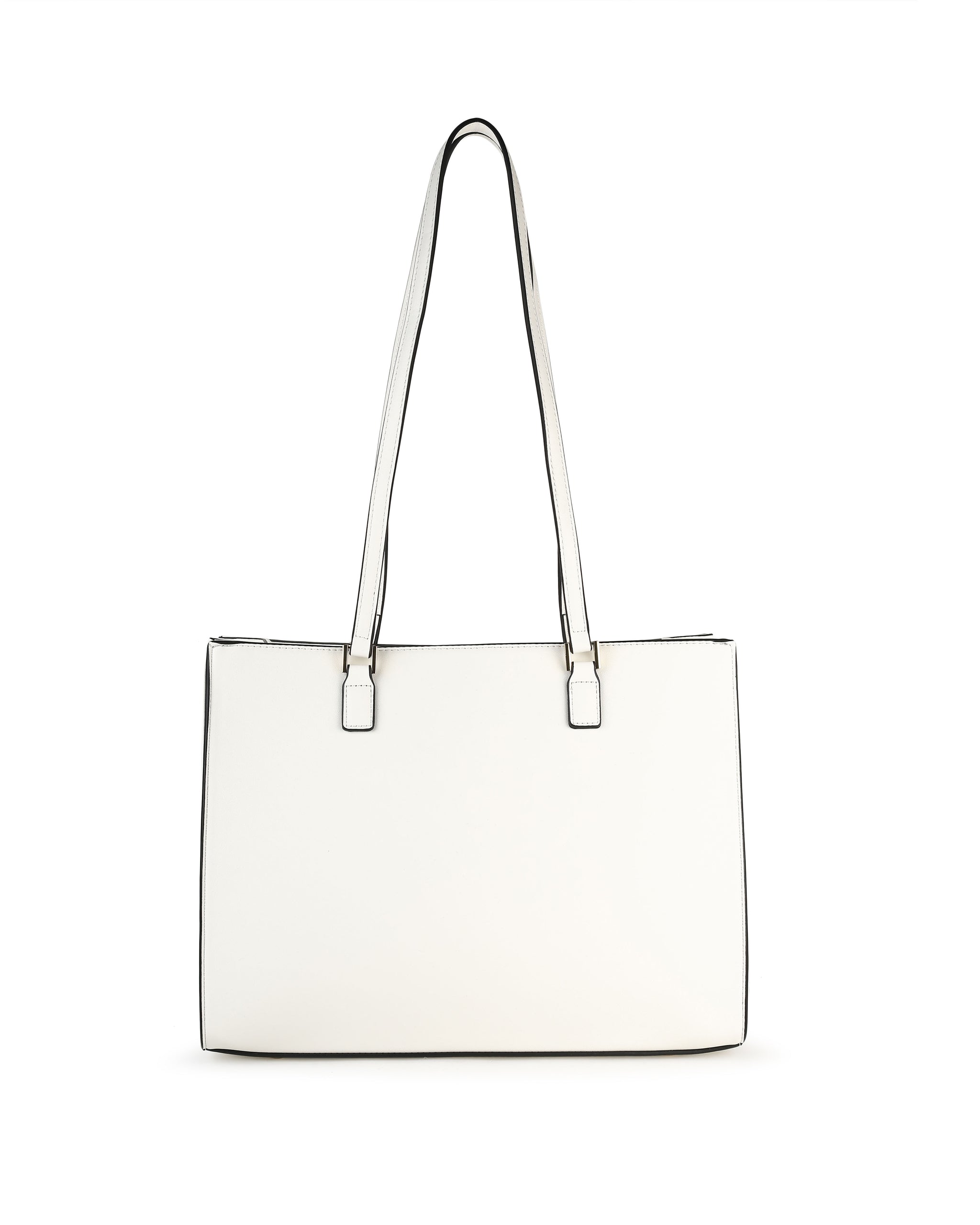 Flora Tote Bag - White