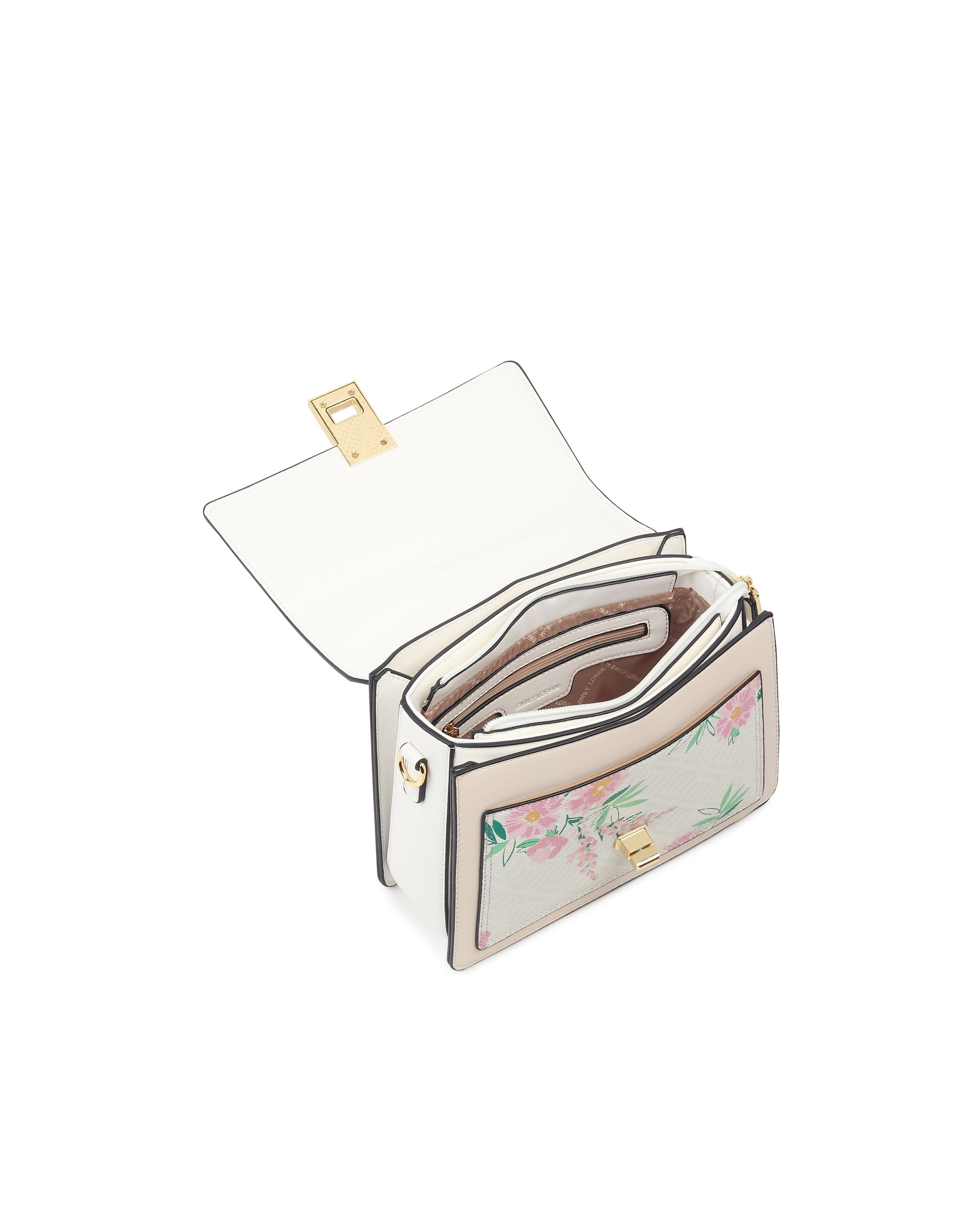 Clara Handbag- White Multi