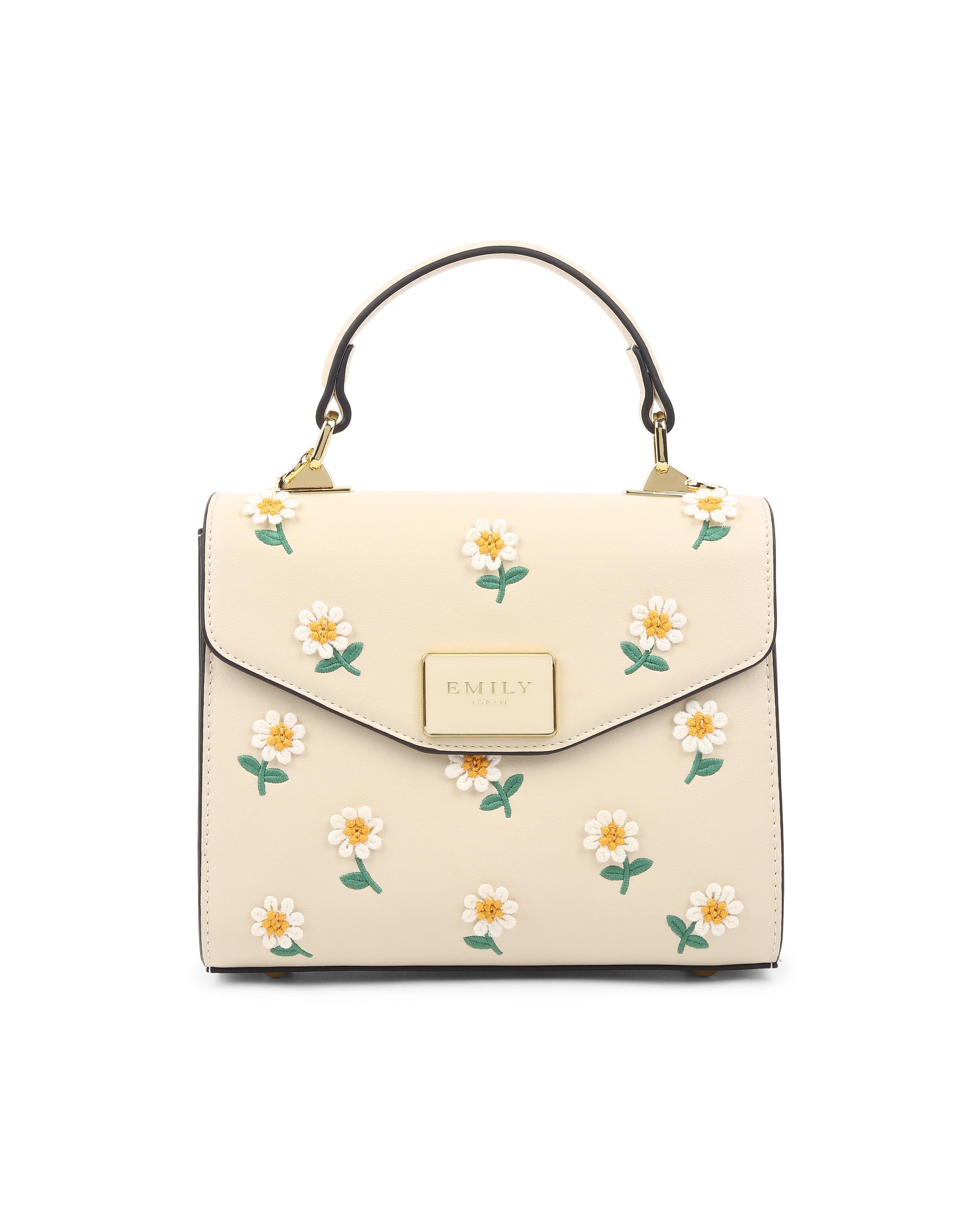 Daisy Crossbody Bag - Beige
