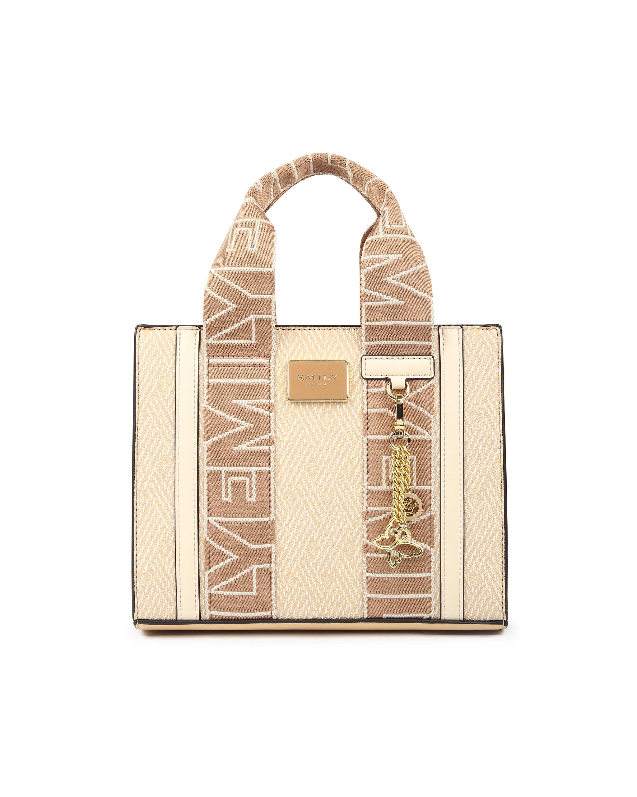 Emily Mini Tote Bag - Brown