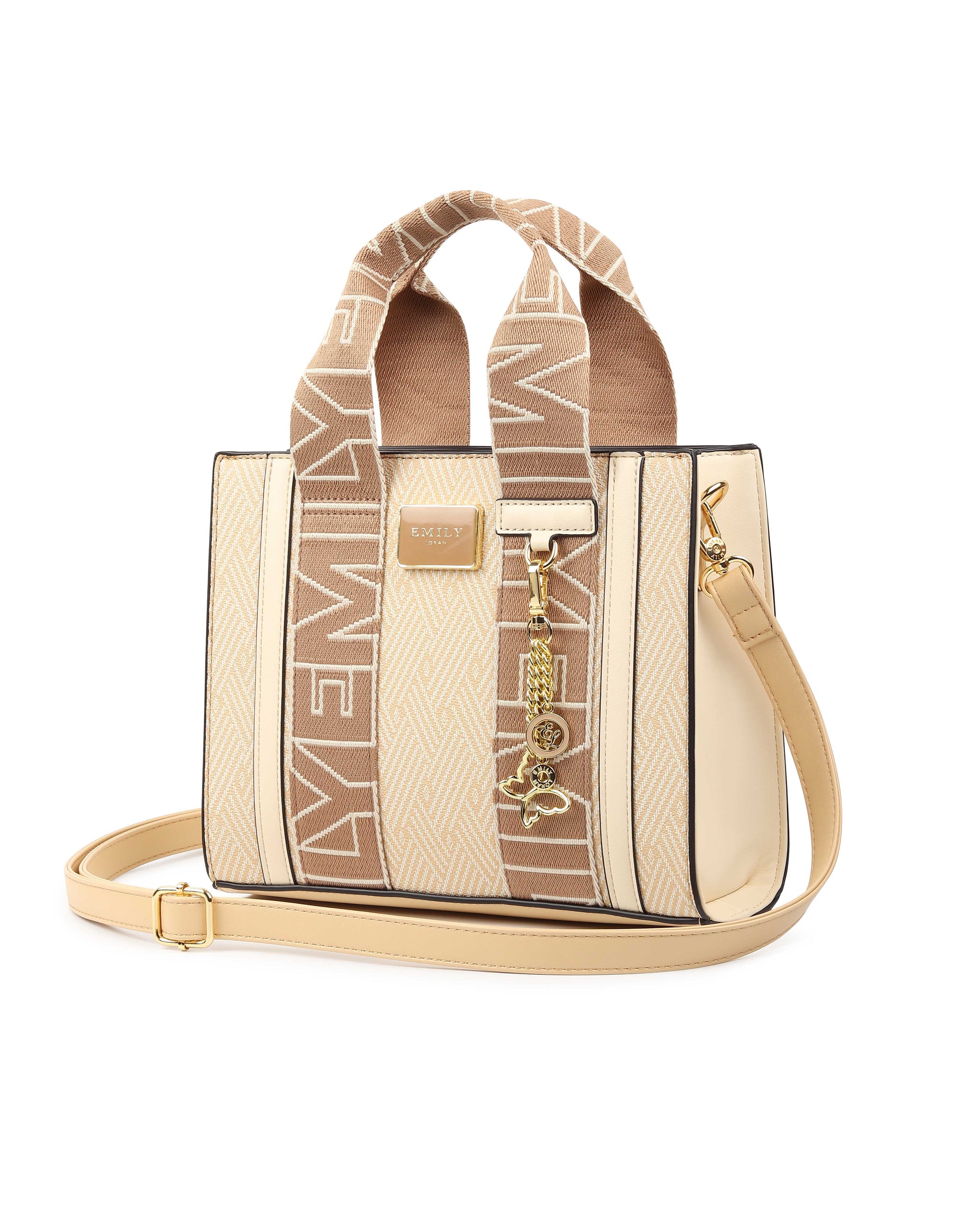 Emily Mini Tote Bag - Brown