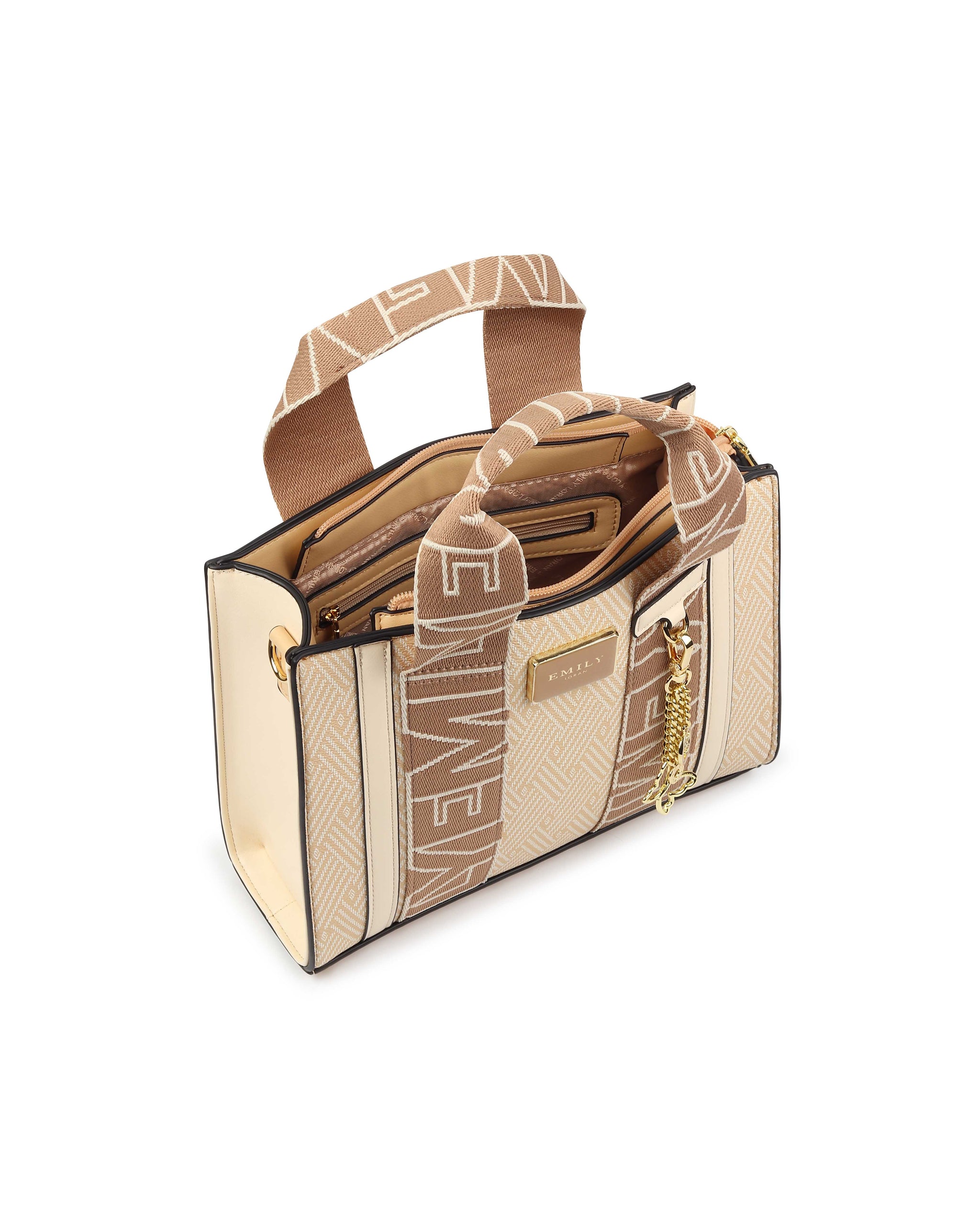 Emily Mini Tote Bag - Brown