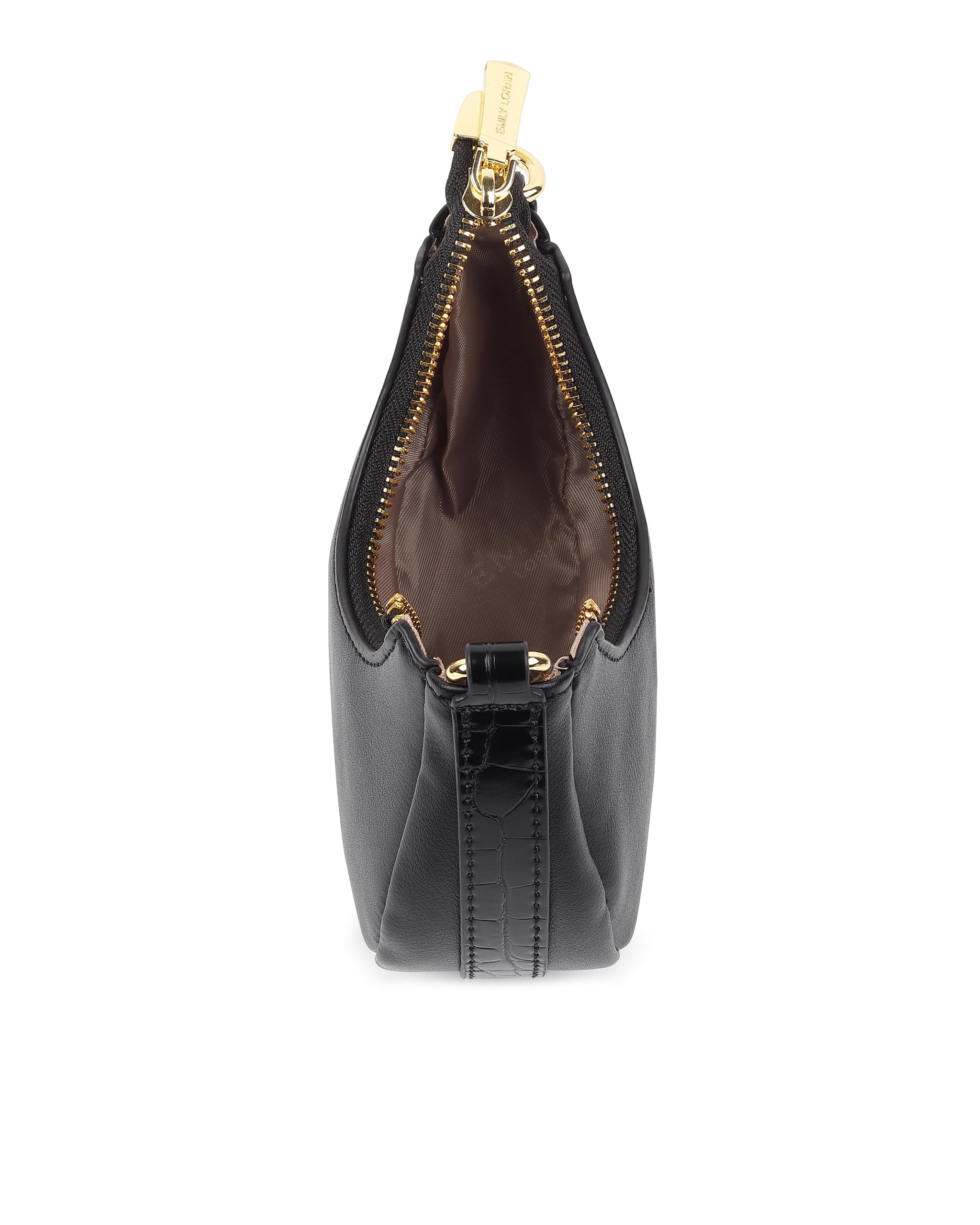 Mini Crescent Bloom Sling - Black