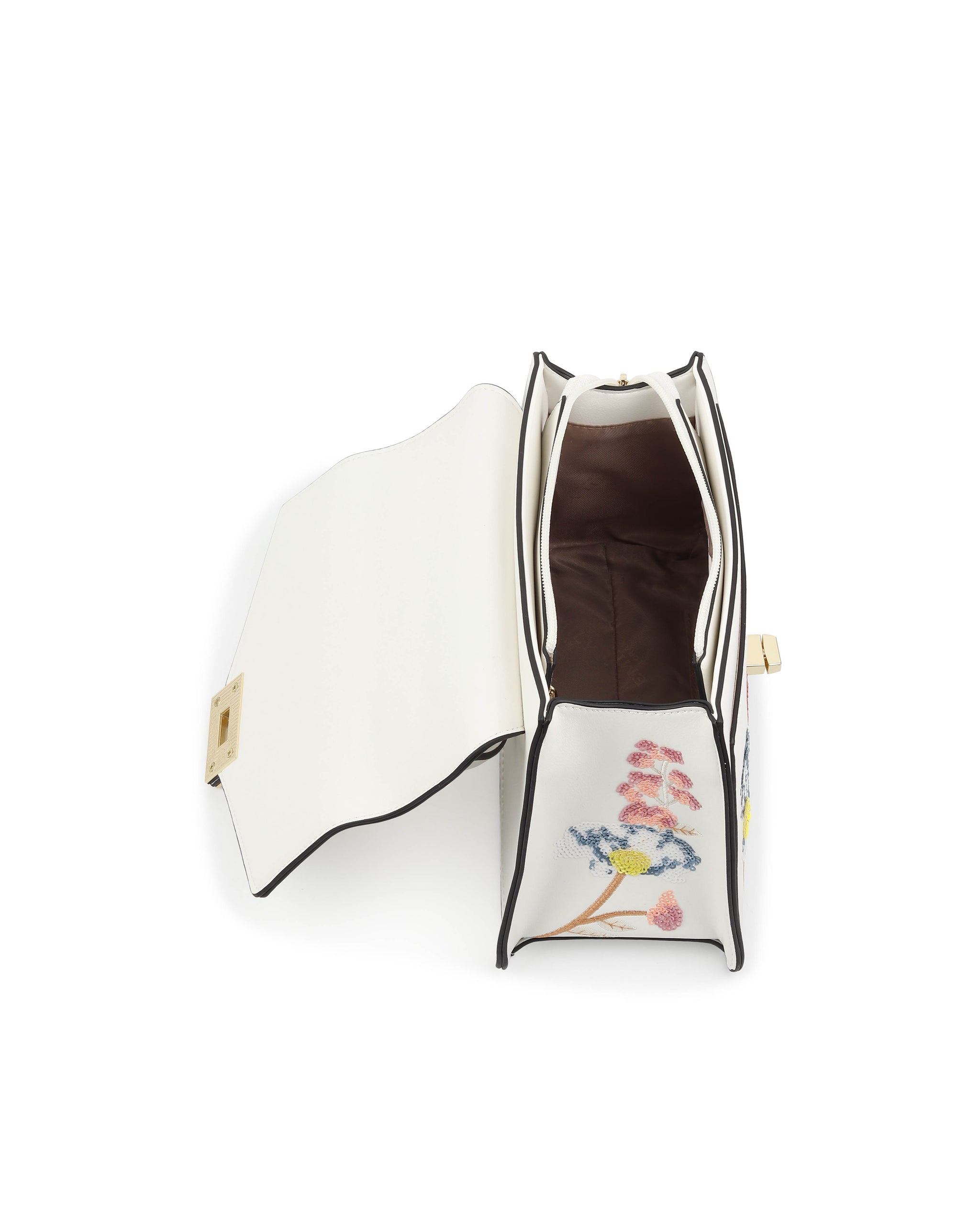 Jardin Handbag - White