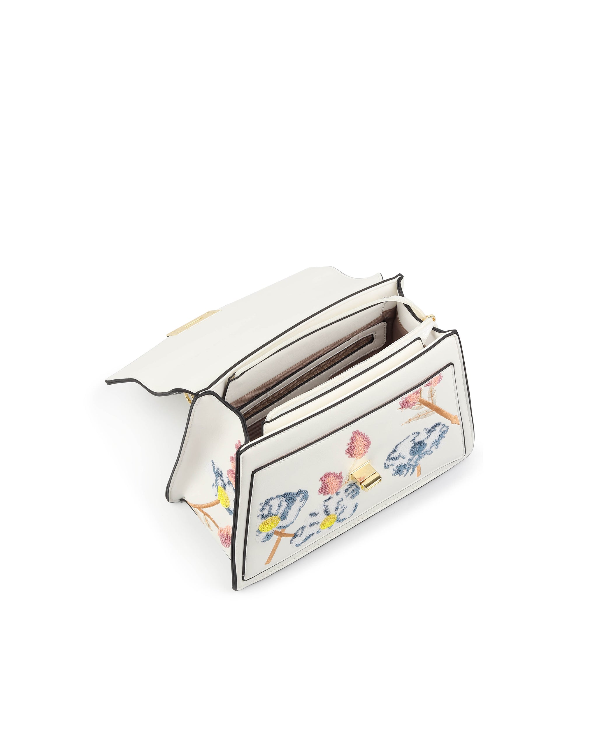 Jardin Handbag - White