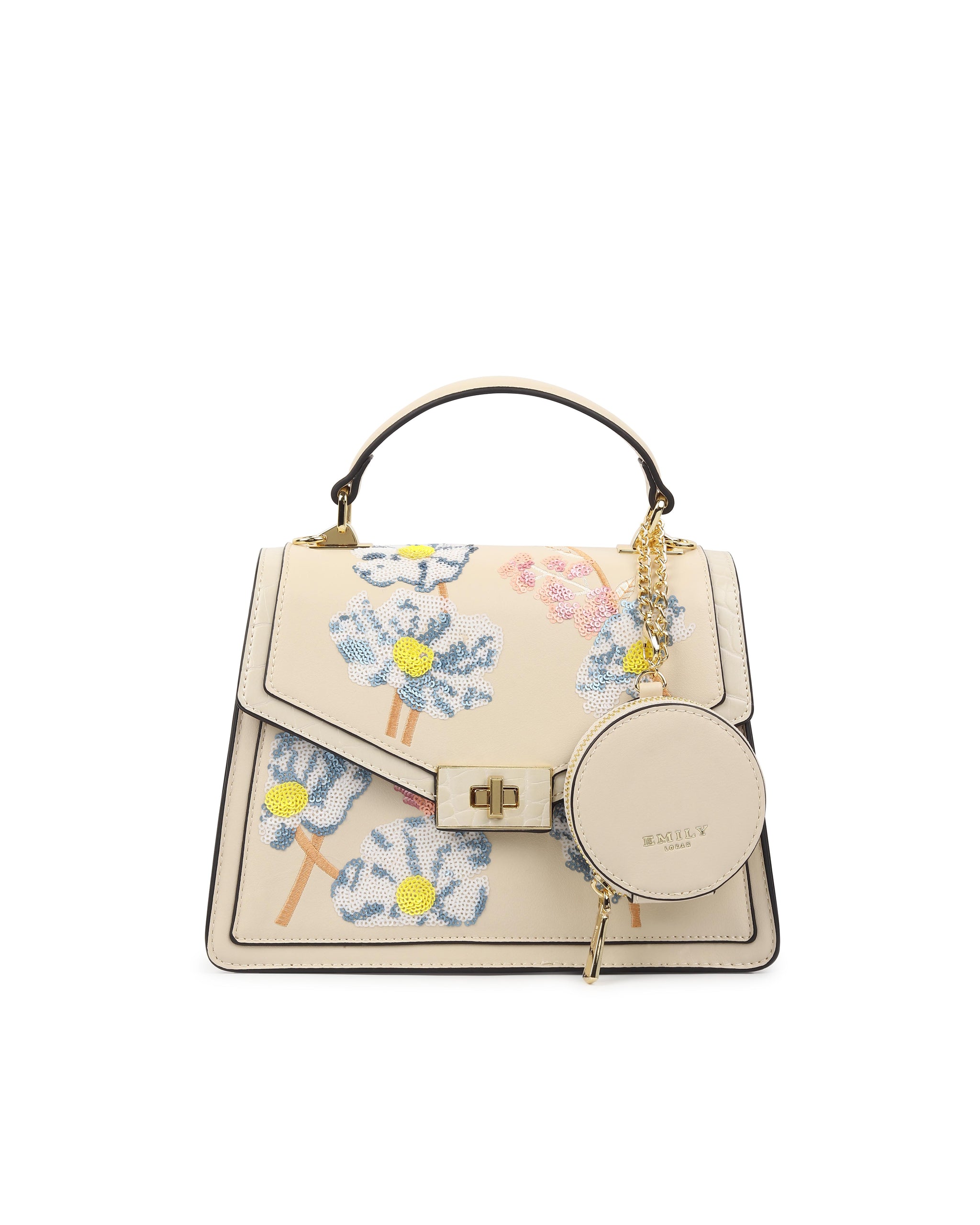 Jardin Handbag - Beige