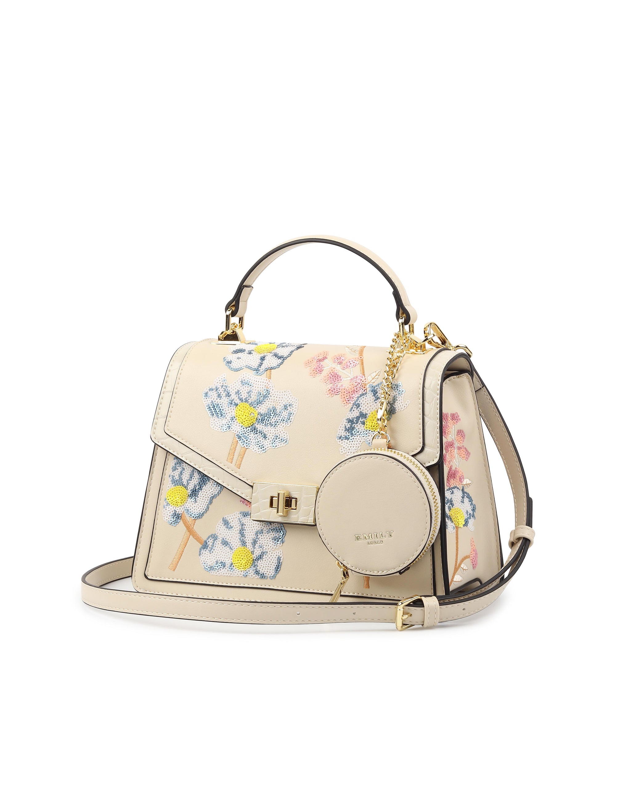 Jardin Handbag - Beige