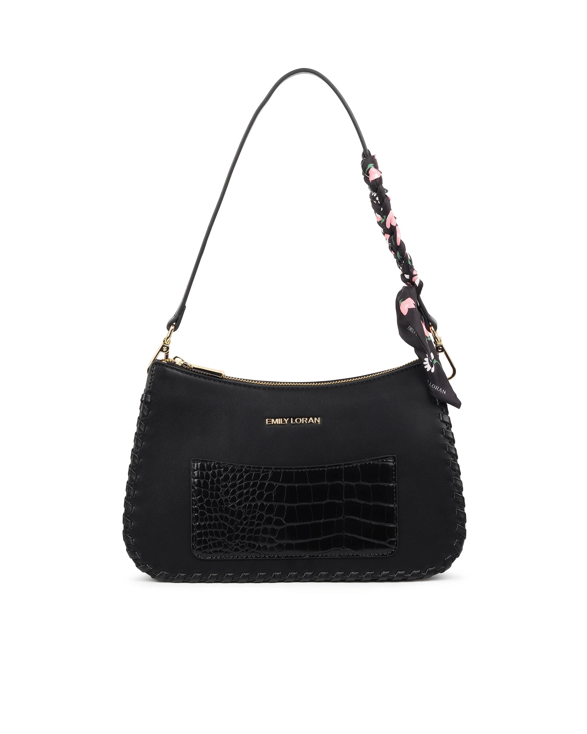 Dewdrop Shoulder Bag - Black