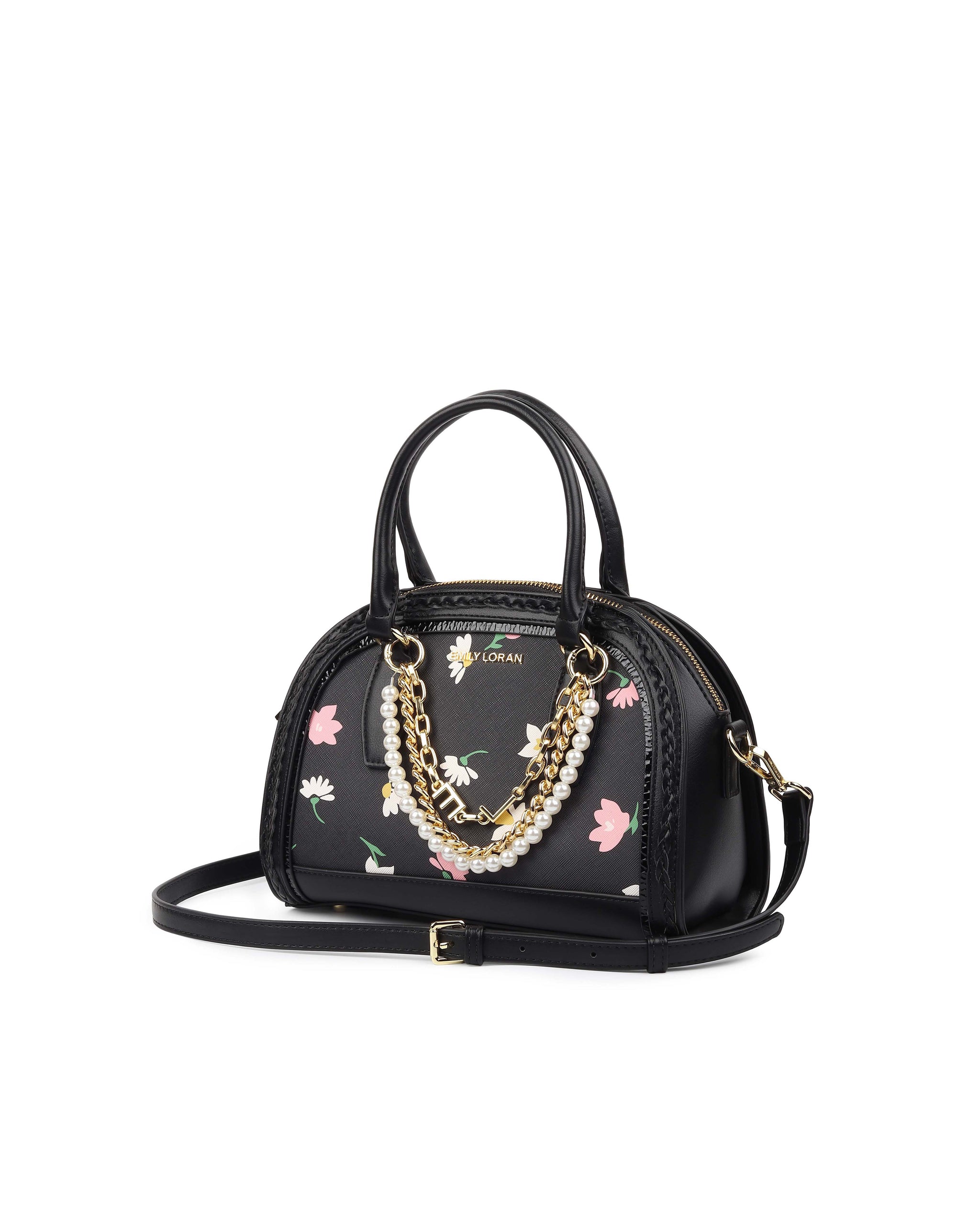 Blossom Handbag - Black