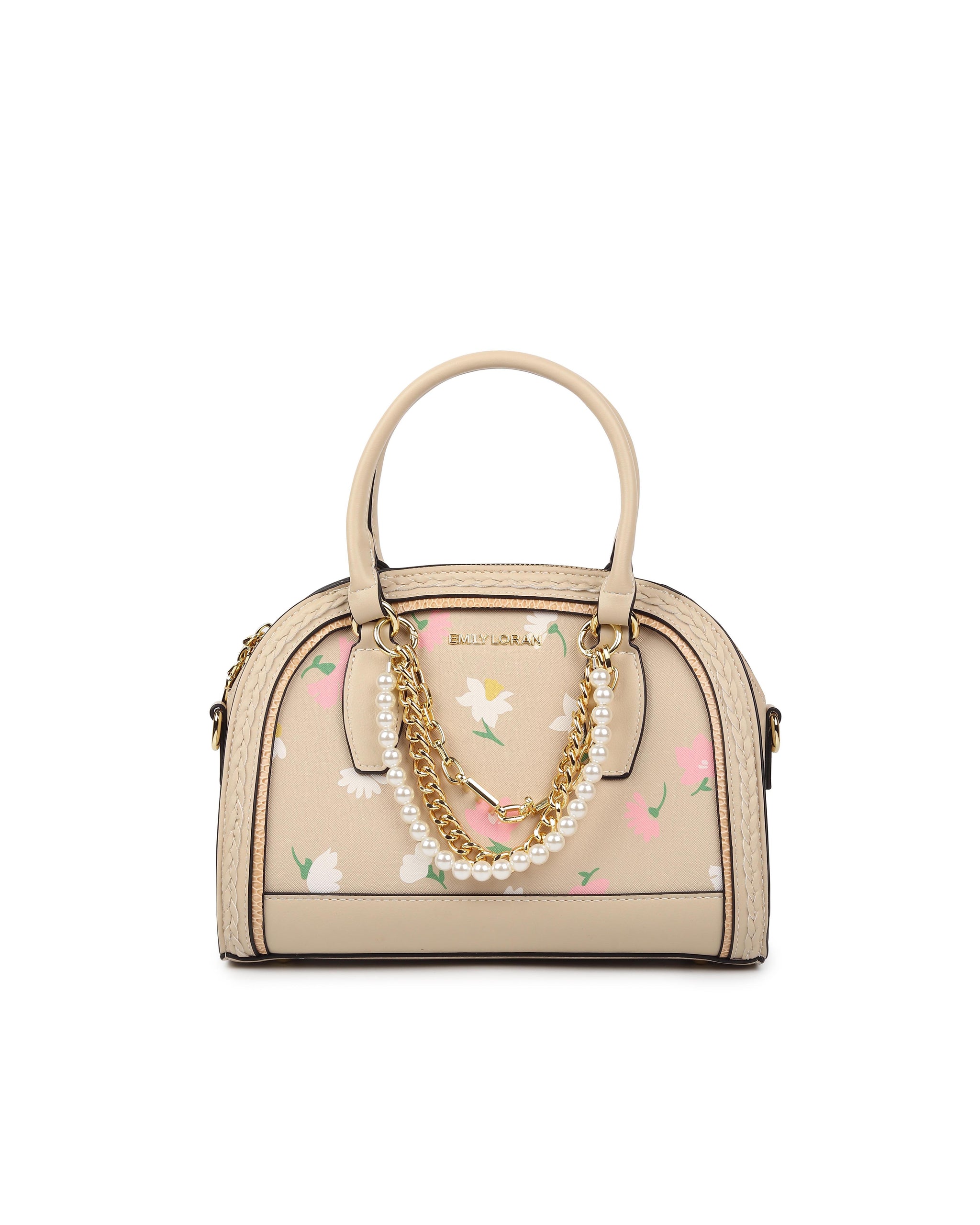 Blossom Handbag - Beige