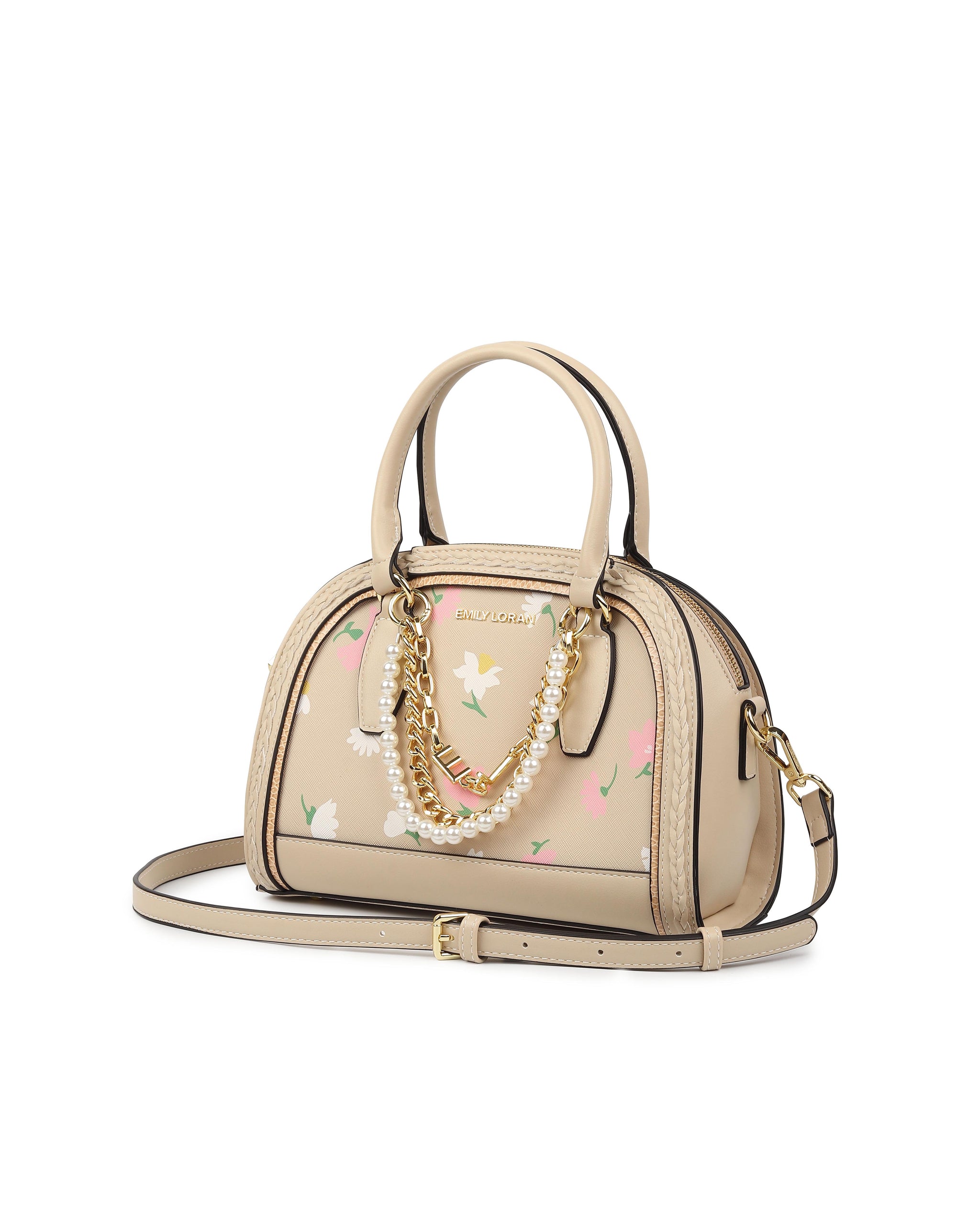 Blossom Handbag - Beige