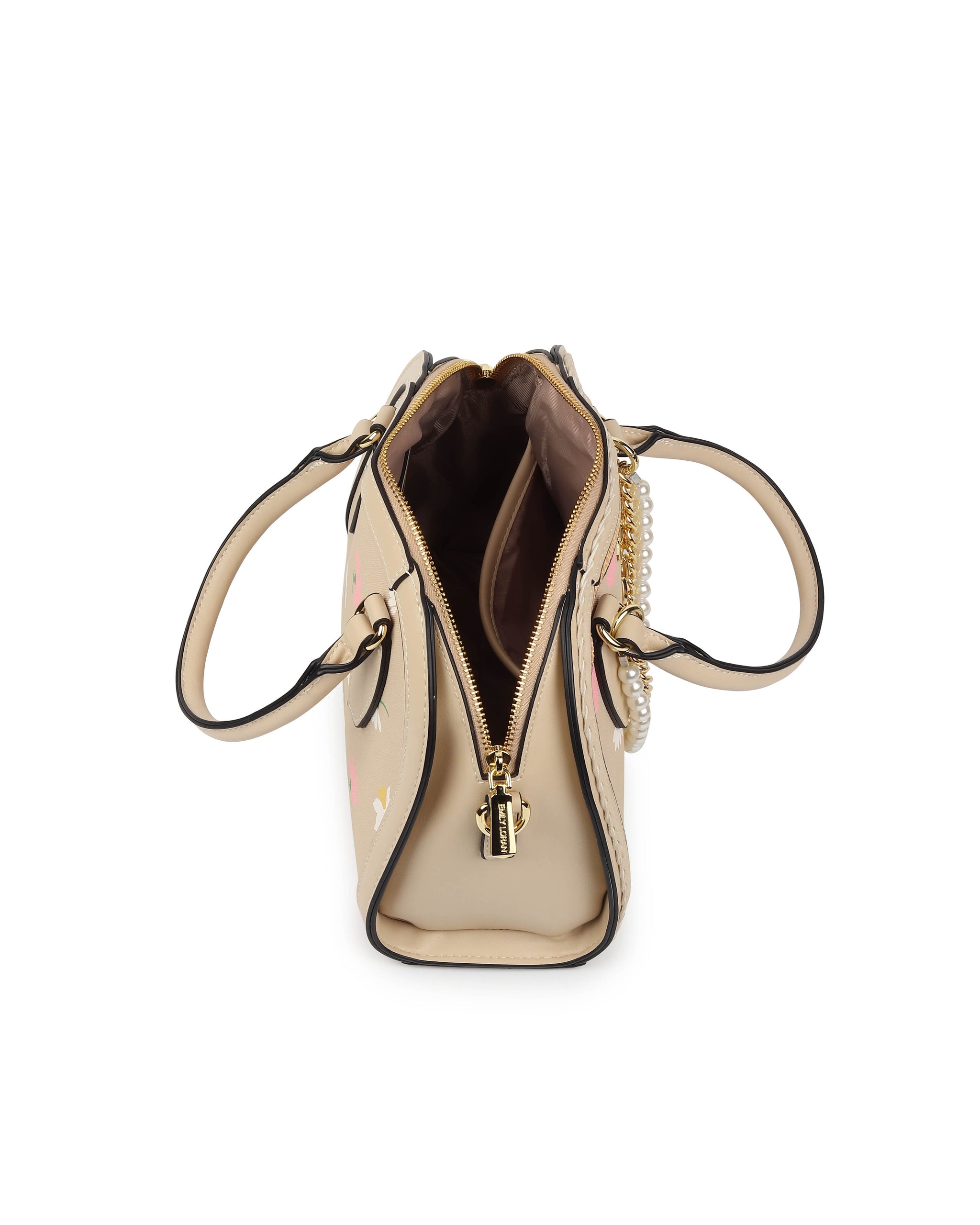 Blossom Handbag - Beige
