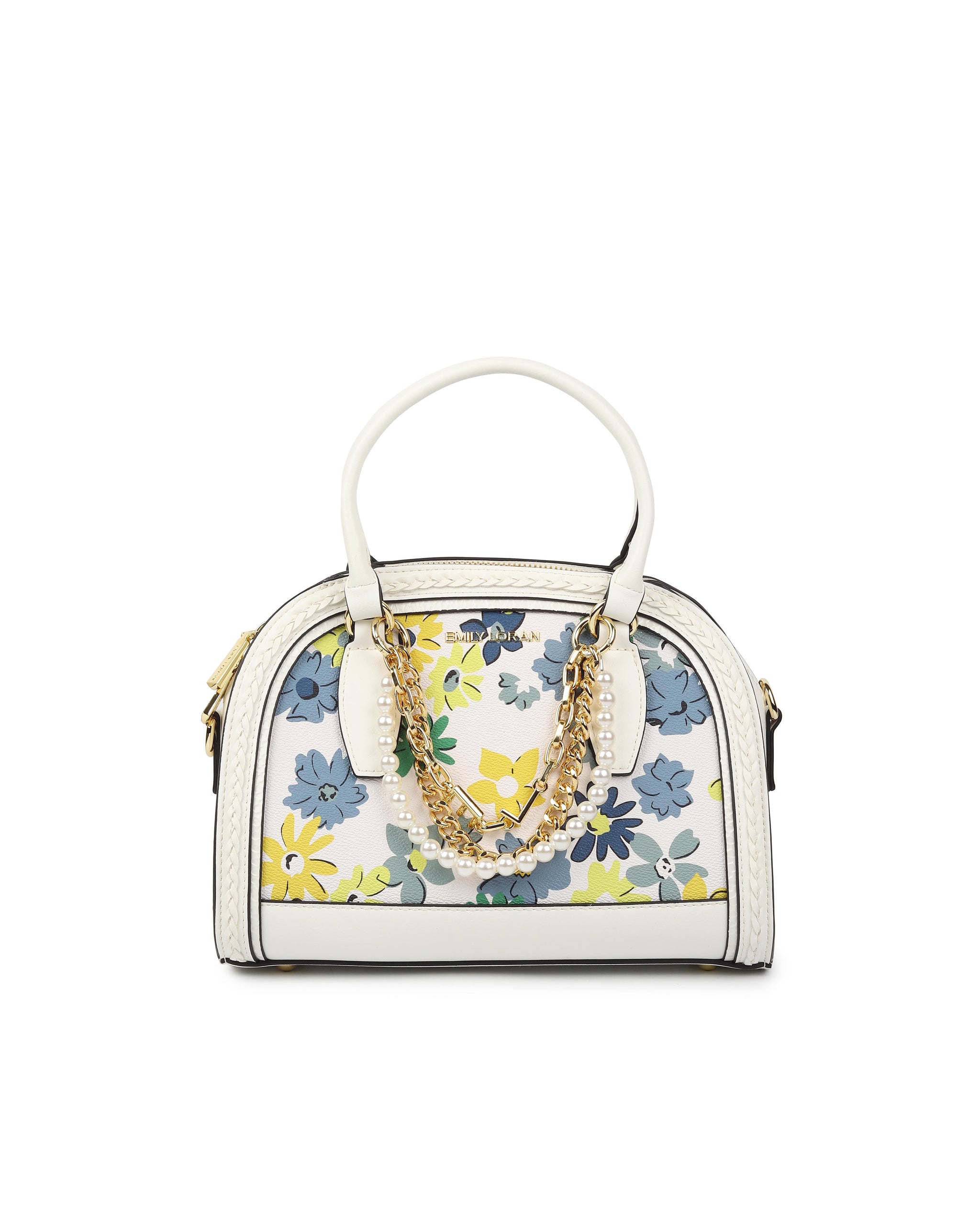 Blossom Handbag - White